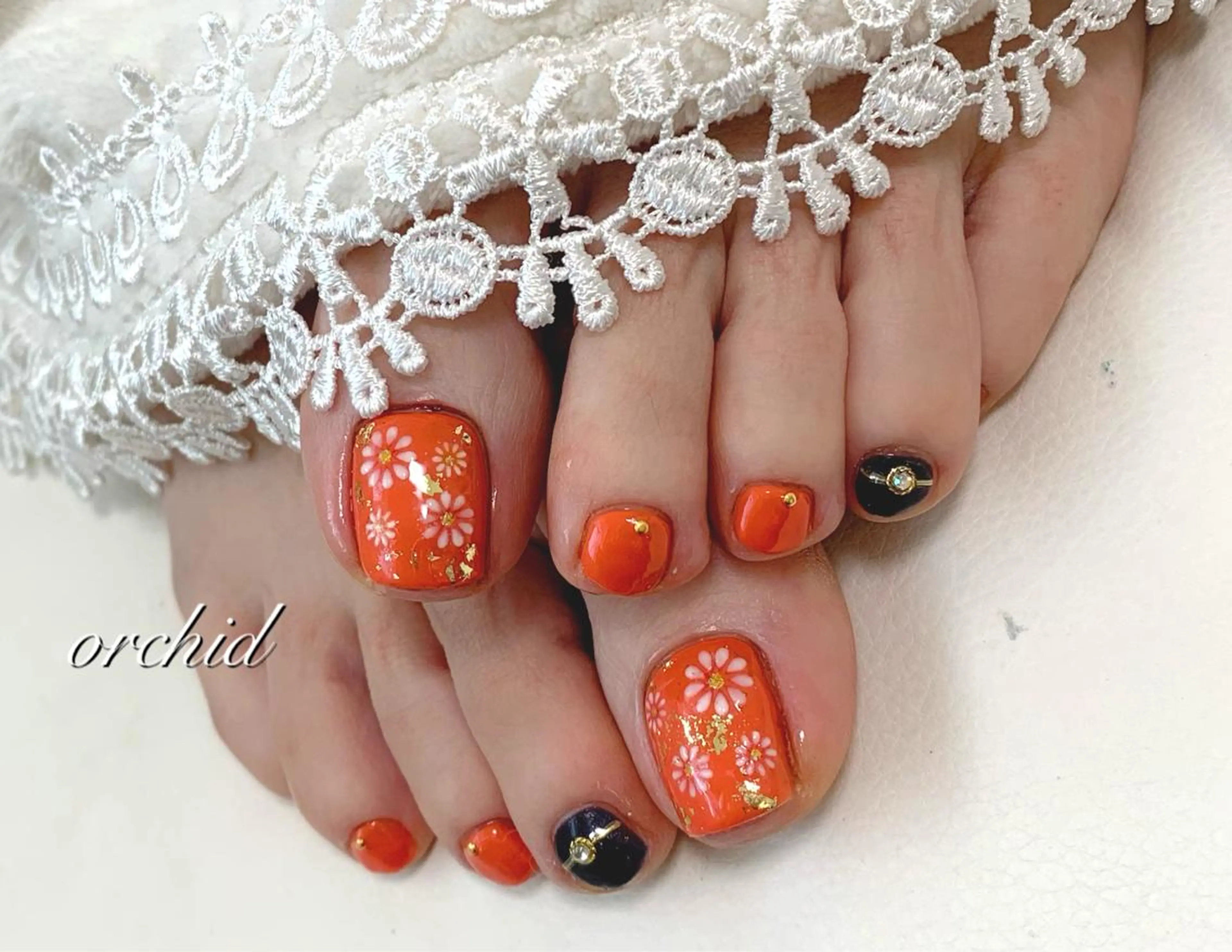 ネイル orchid ♡オーキッドのネイルデザイン