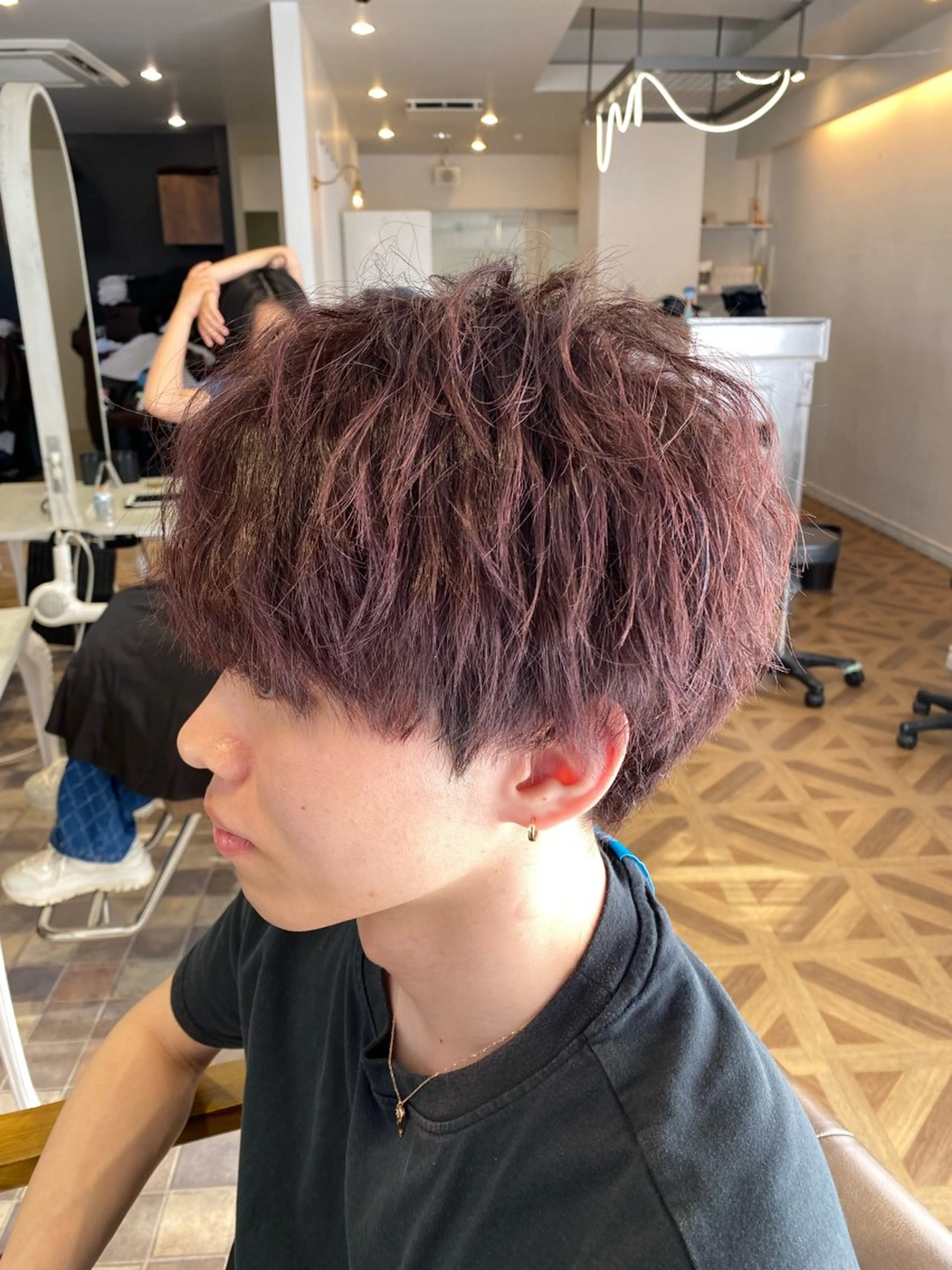 ショート 池田 恭介のヘアスタイル