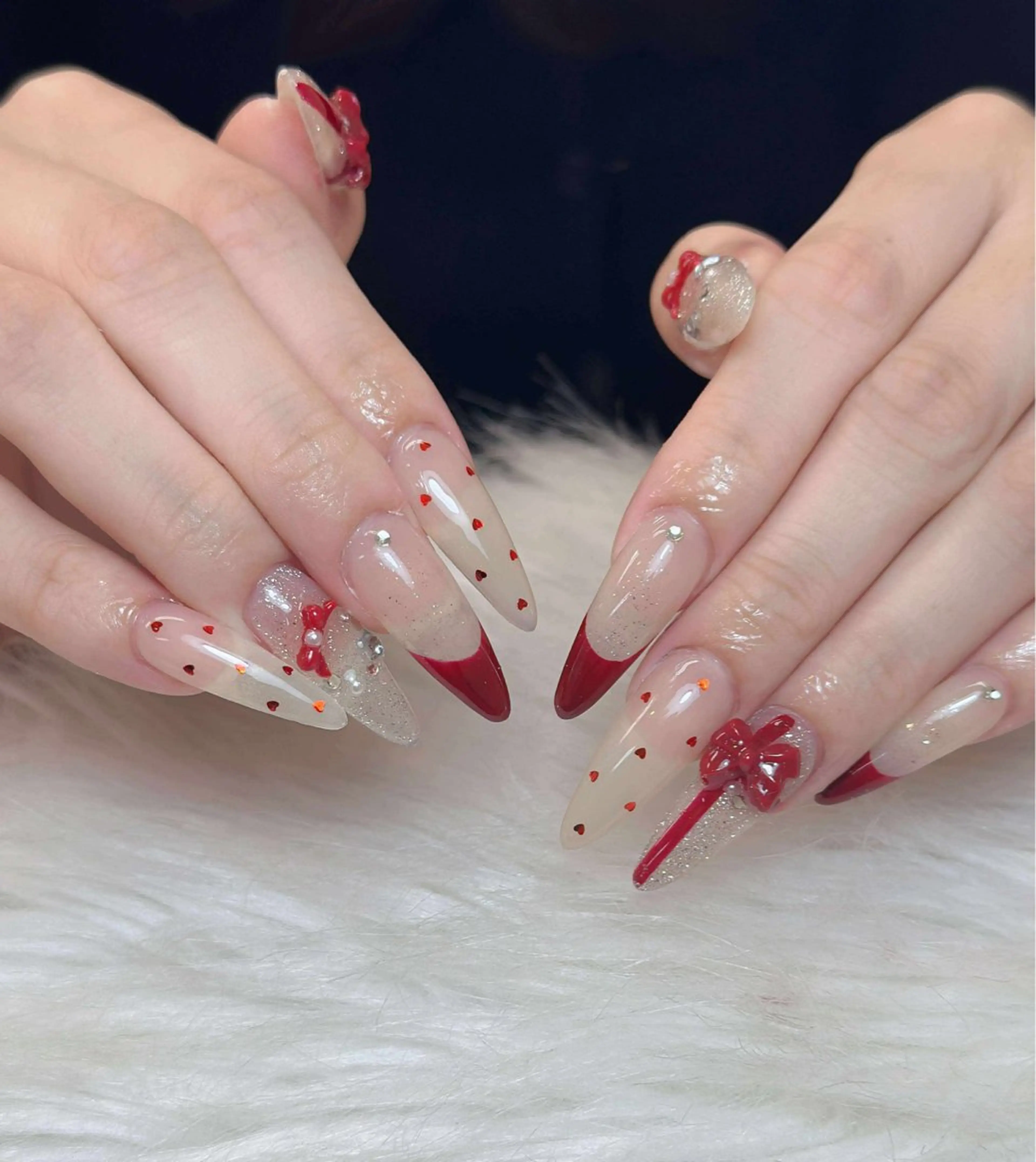 ネイル アートネイル 成人式 ジェルネイル ニュアンスネイル 夏ネイル ハンドネイル Jenn Nail Salonのネイルデザイン