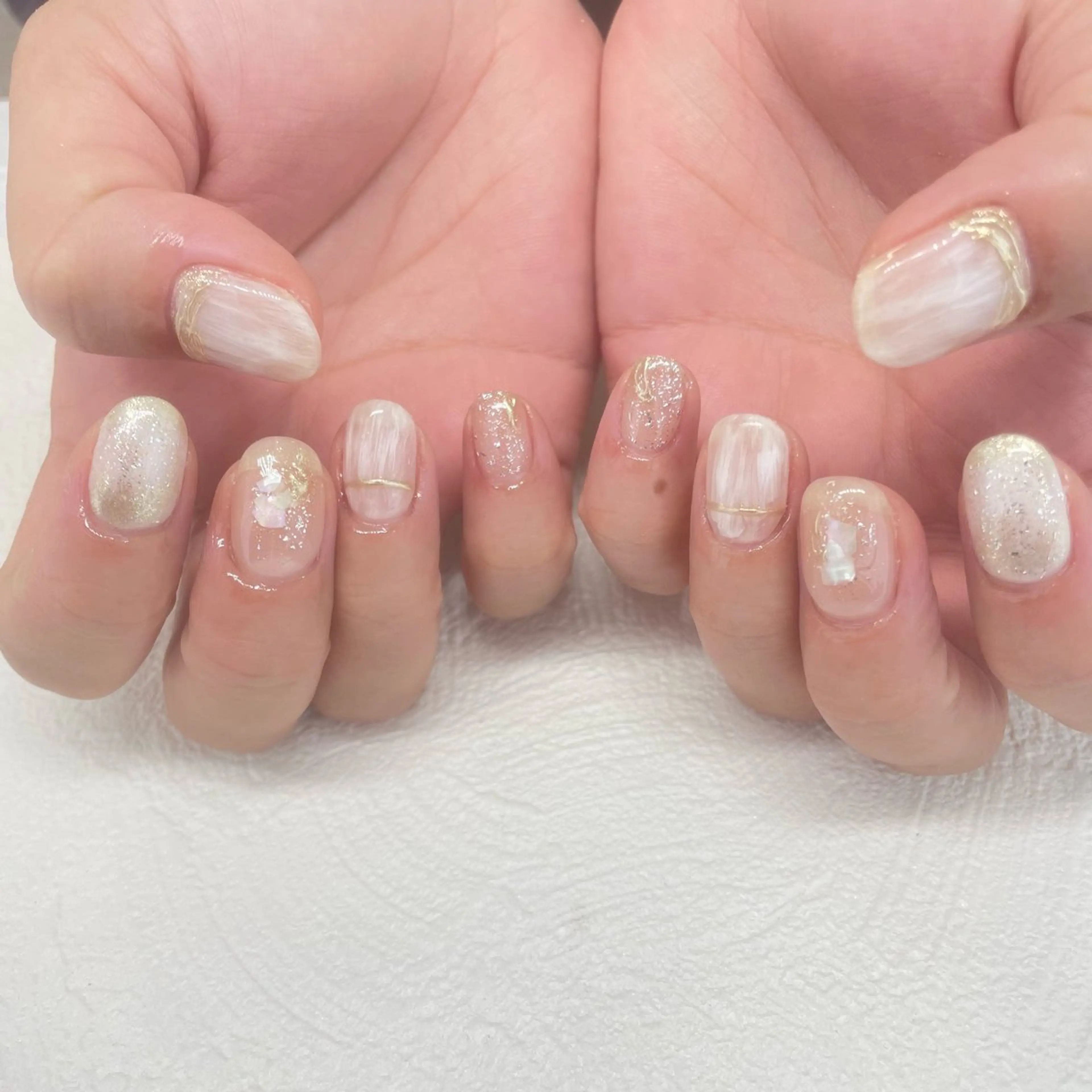 ネイル ハンドネイル 💖𝓜𝓲𝓸 /3月予約受付中💖のネイルデザイン