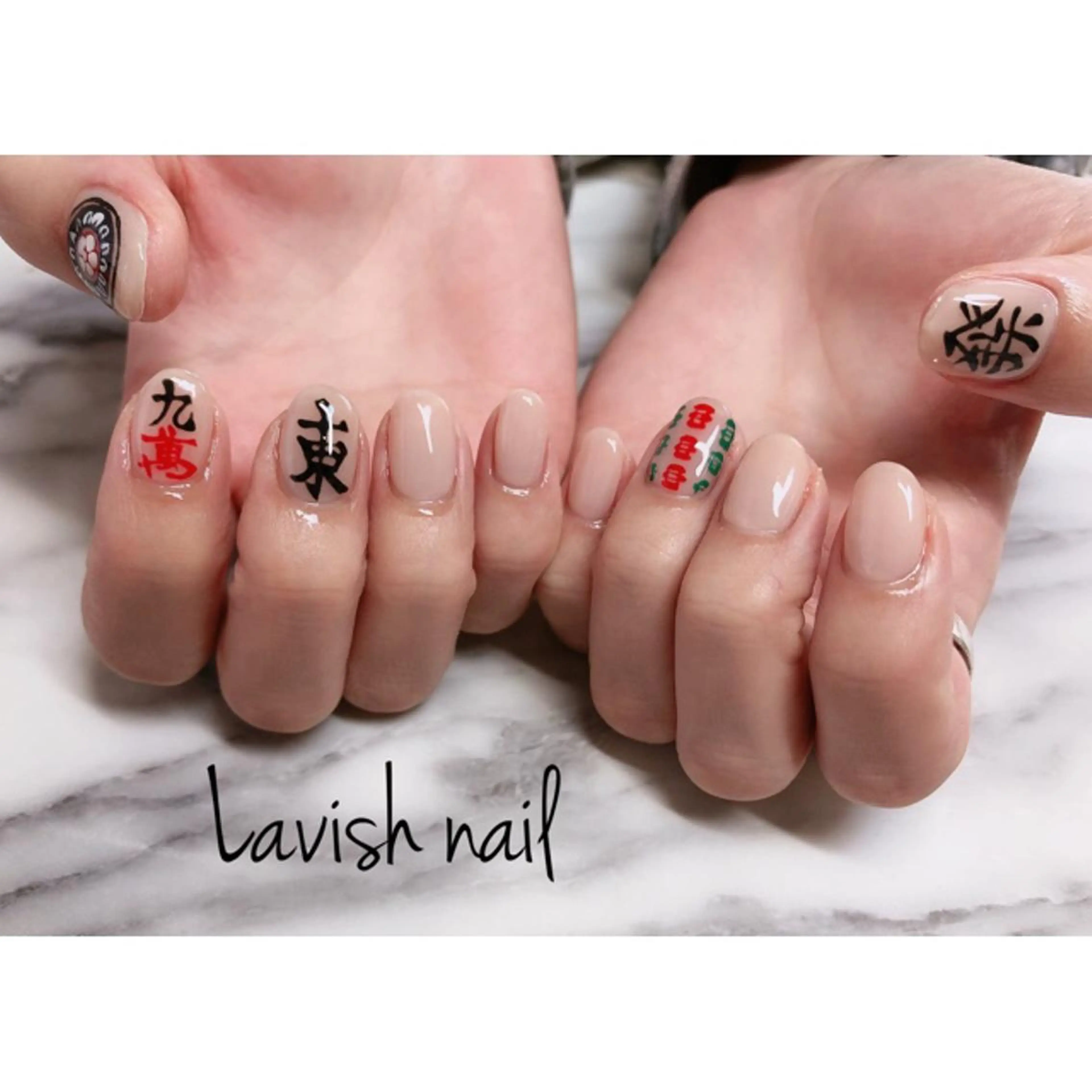 ネイル ハンドネイル Lavish nailのネイルデザイン