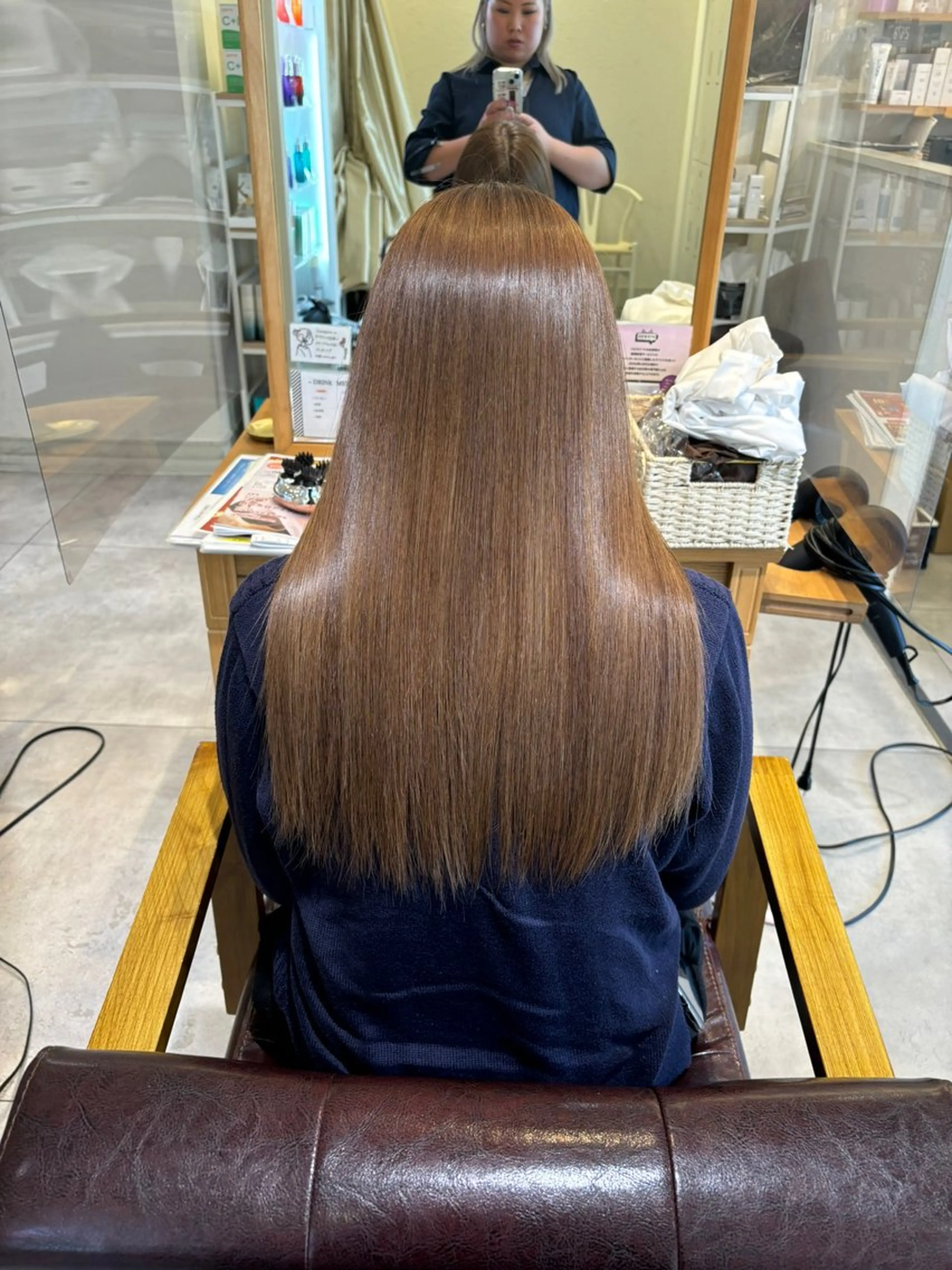 ロング カラー 髪質改善 トリートメント BLENDby happiness所属・KAORU/絹髪 /髪質改善/奈良のヘアスタイル