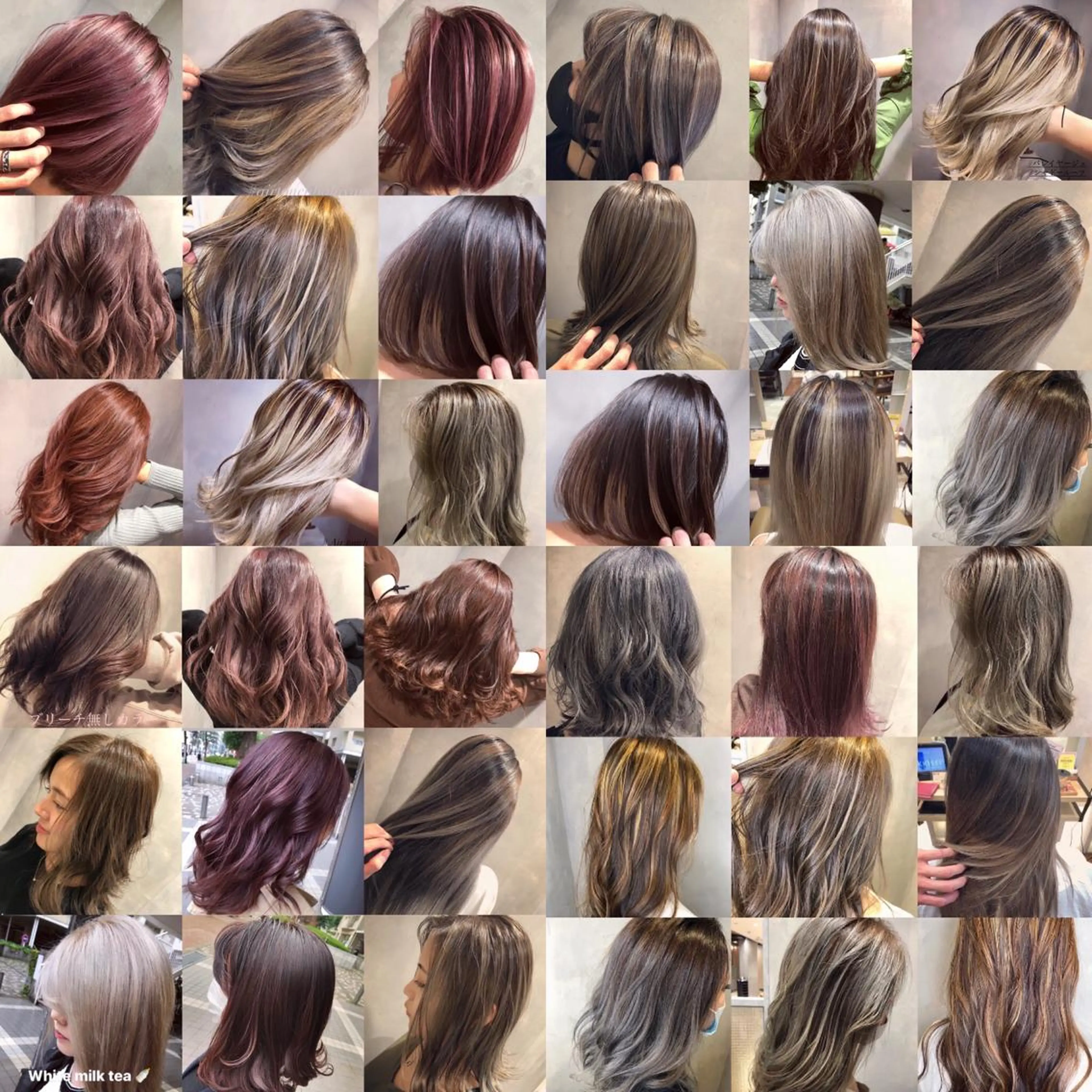 【艶髪】⭐️透明感艶カラー×トリートメントの写真