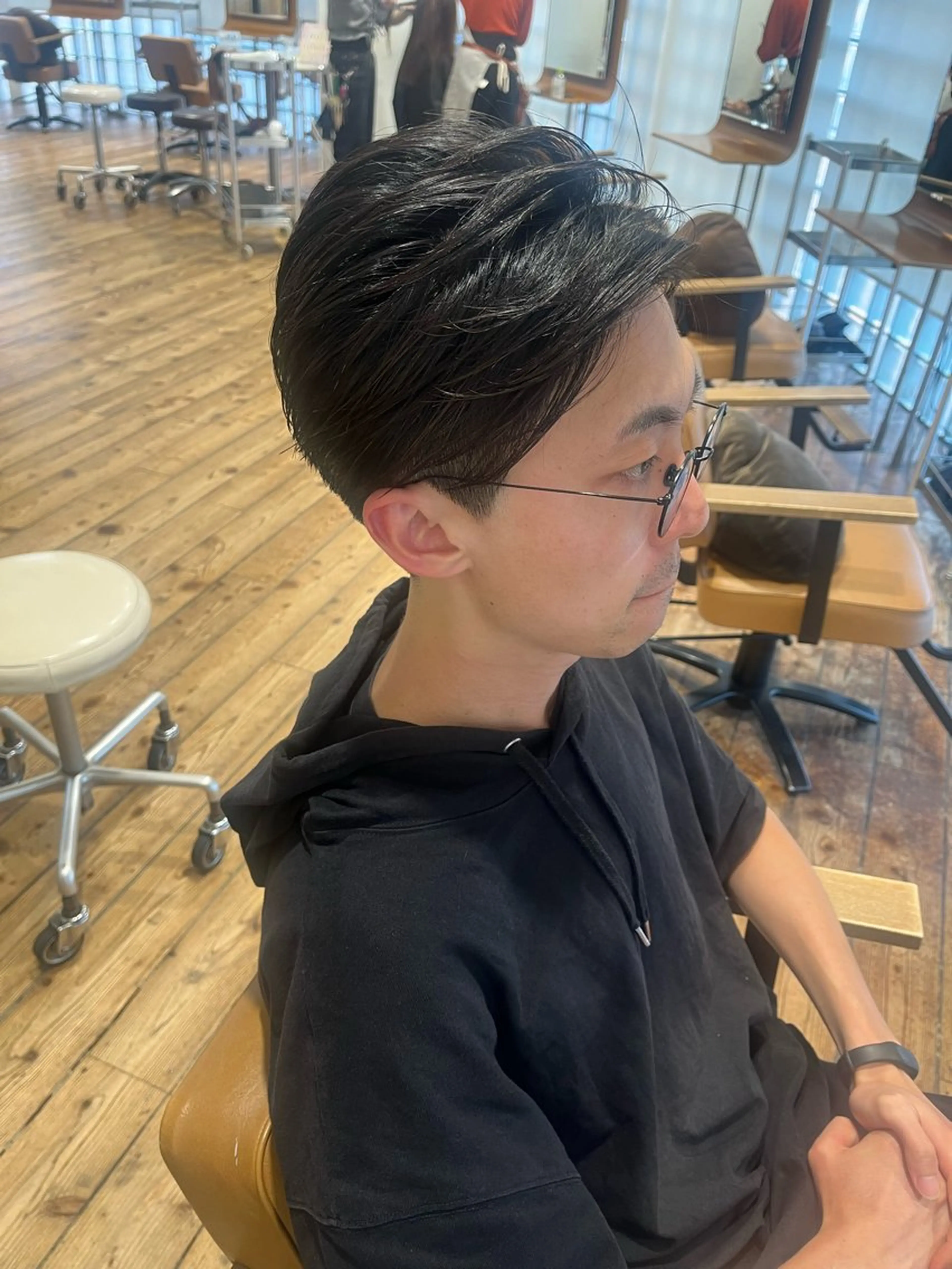 ショート カラー メンズ 🫧タカムラ ユカ/ 金沢文庫🫧のヘアスタイル