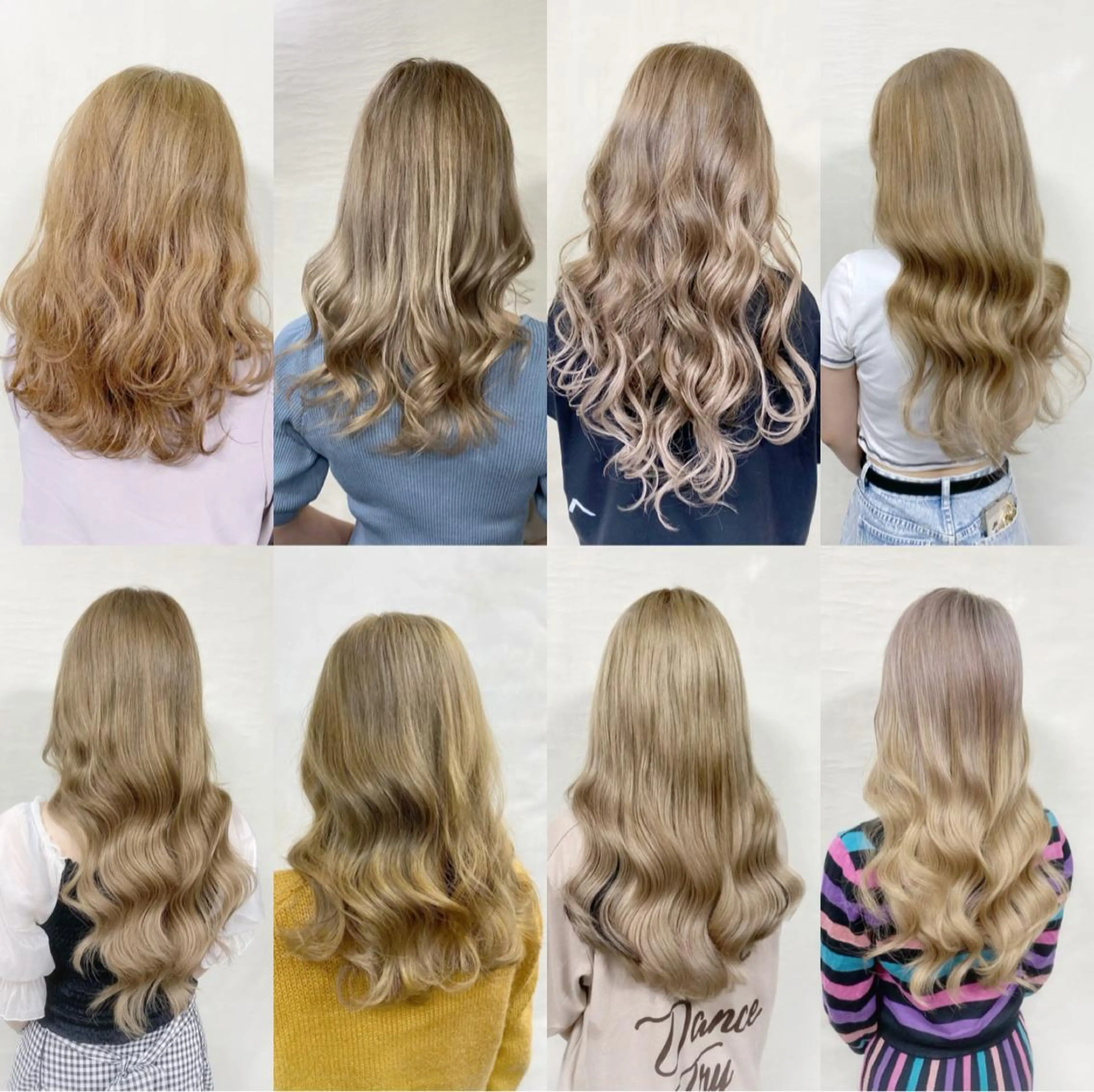 ロング カラー ヘアアレンジ ベージュカラー グレージュ ハイトーンカラー ヘアカラー トリートメント 髪質改善【縮毛矯正】 北千住 田邉 澪のヘアスタイル