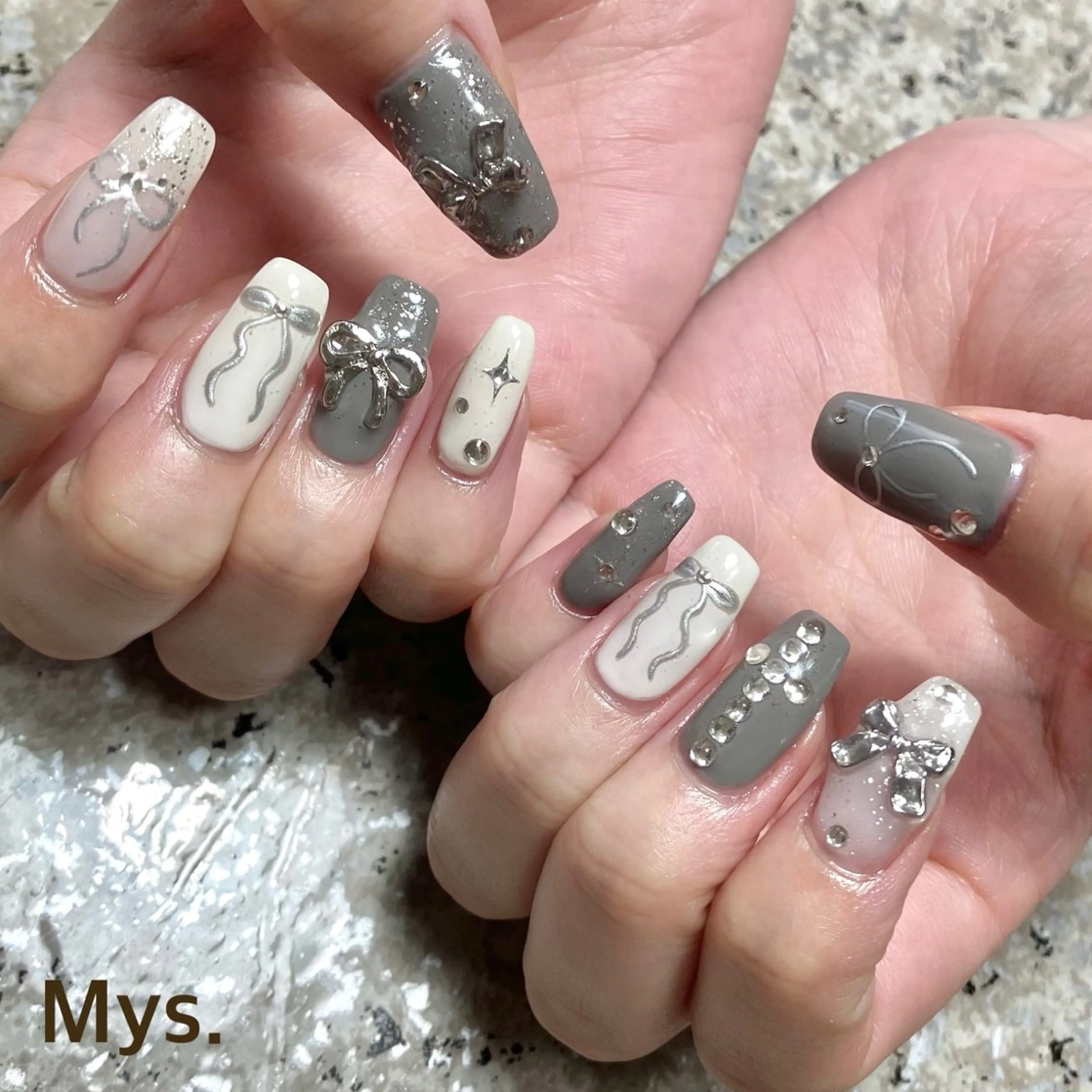 ネイル ハンドネイル Mys. 三上紗紀のネイルデザイン