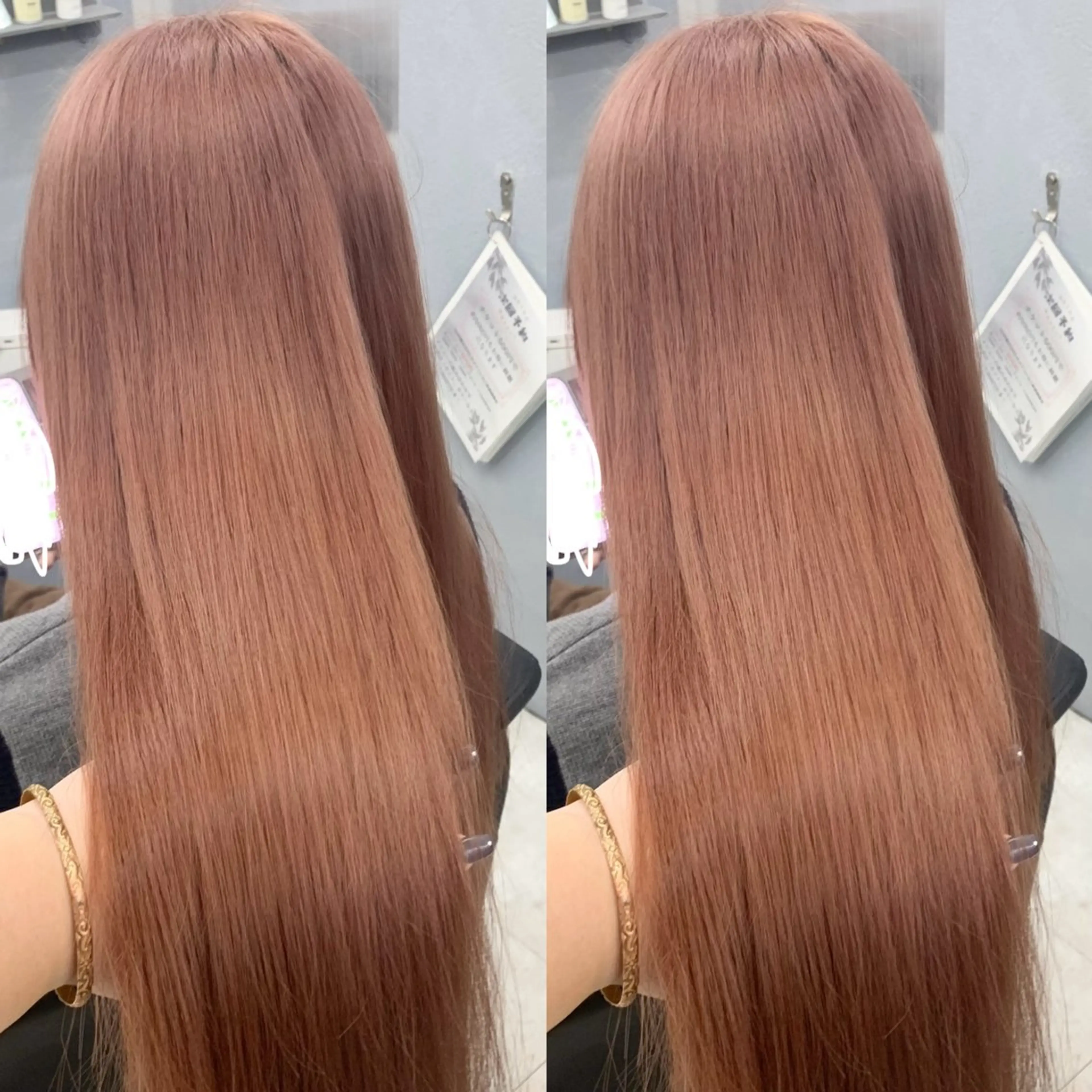 ロング ブリーチ無しカラー✨ 美鈴のヘアスタイル