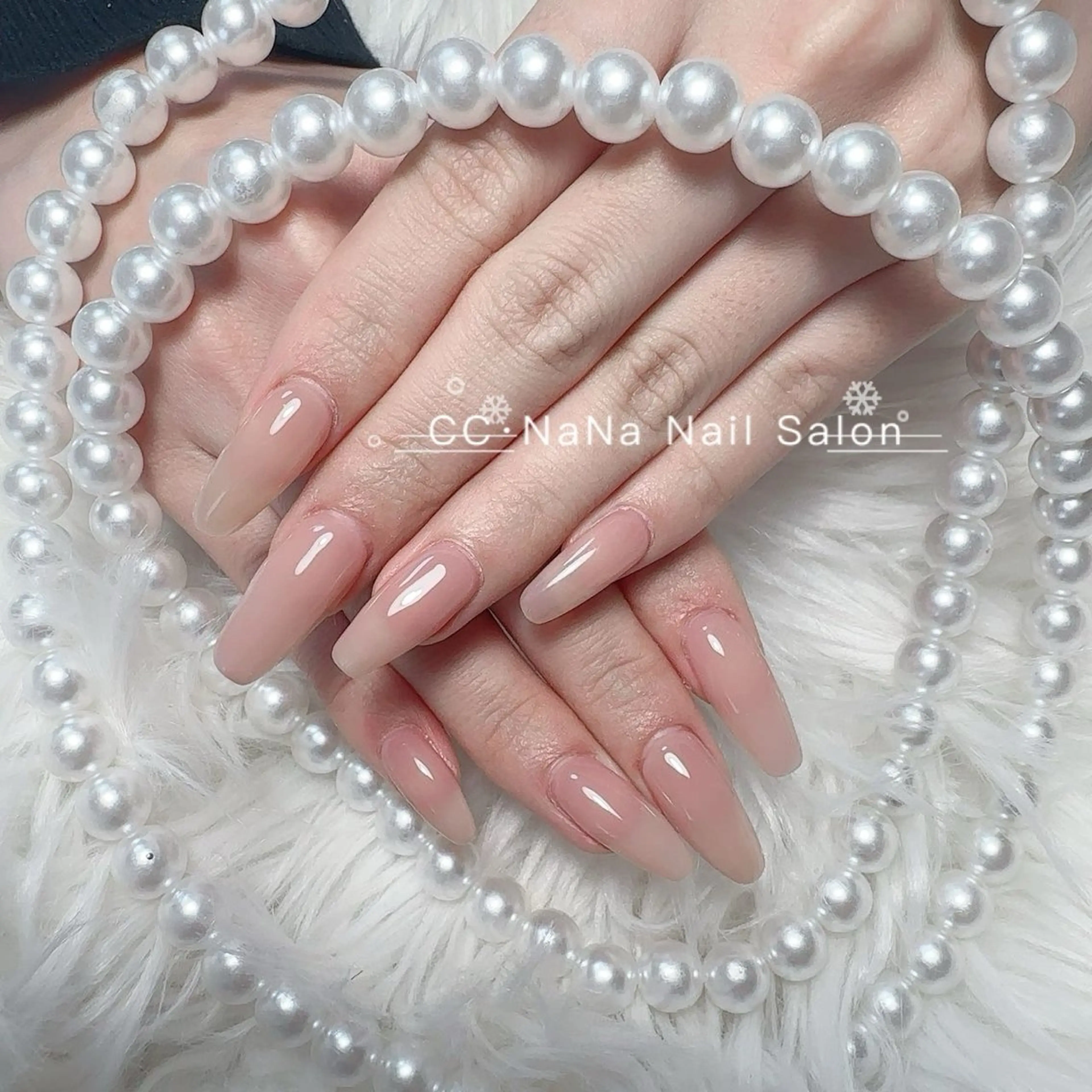 ネイル チークネイル フラッシュネイル ハート キラキラネイル 韓国ネイル ハンドネイル 💎CC・NaNa 韓国風ネイル🌙Cのネイルデザイン