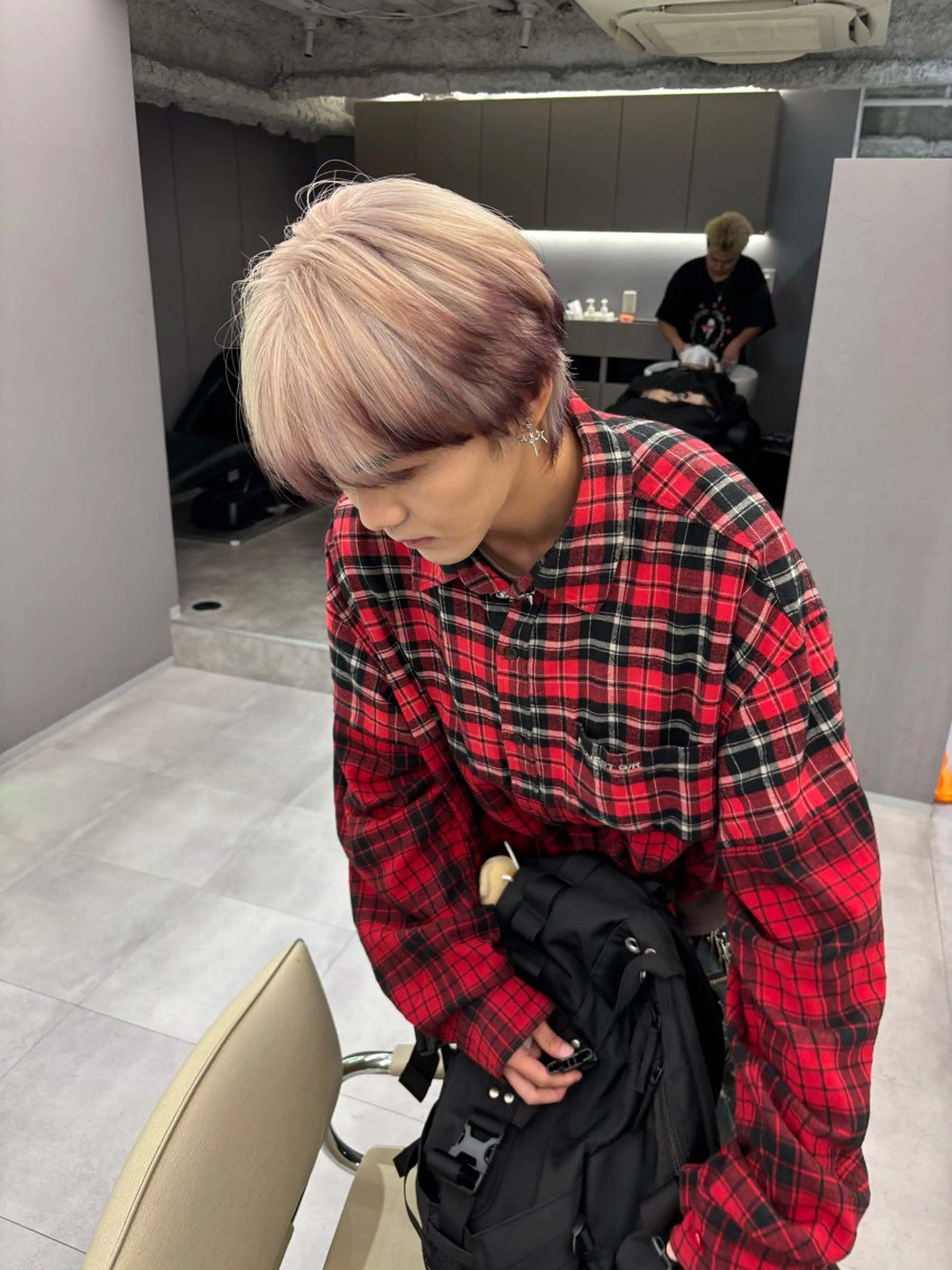 カラー メンズ デザインカラー ヘアカラー 名古屋/デザイン/ ブリーチ/松井亮磨のヘアスタイル