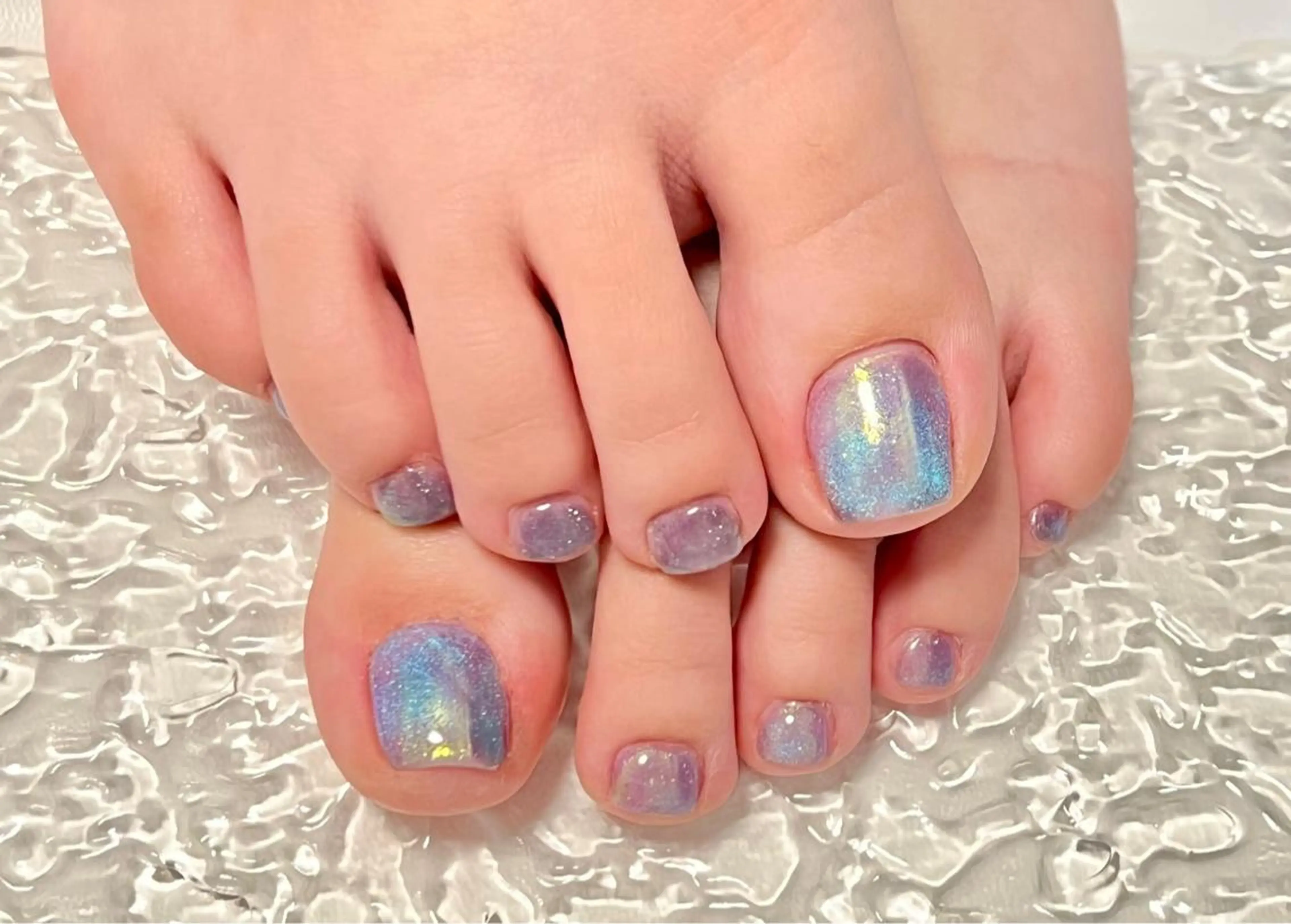 ネイル オーロラネイル watanabe chihiroのネイルデザイン