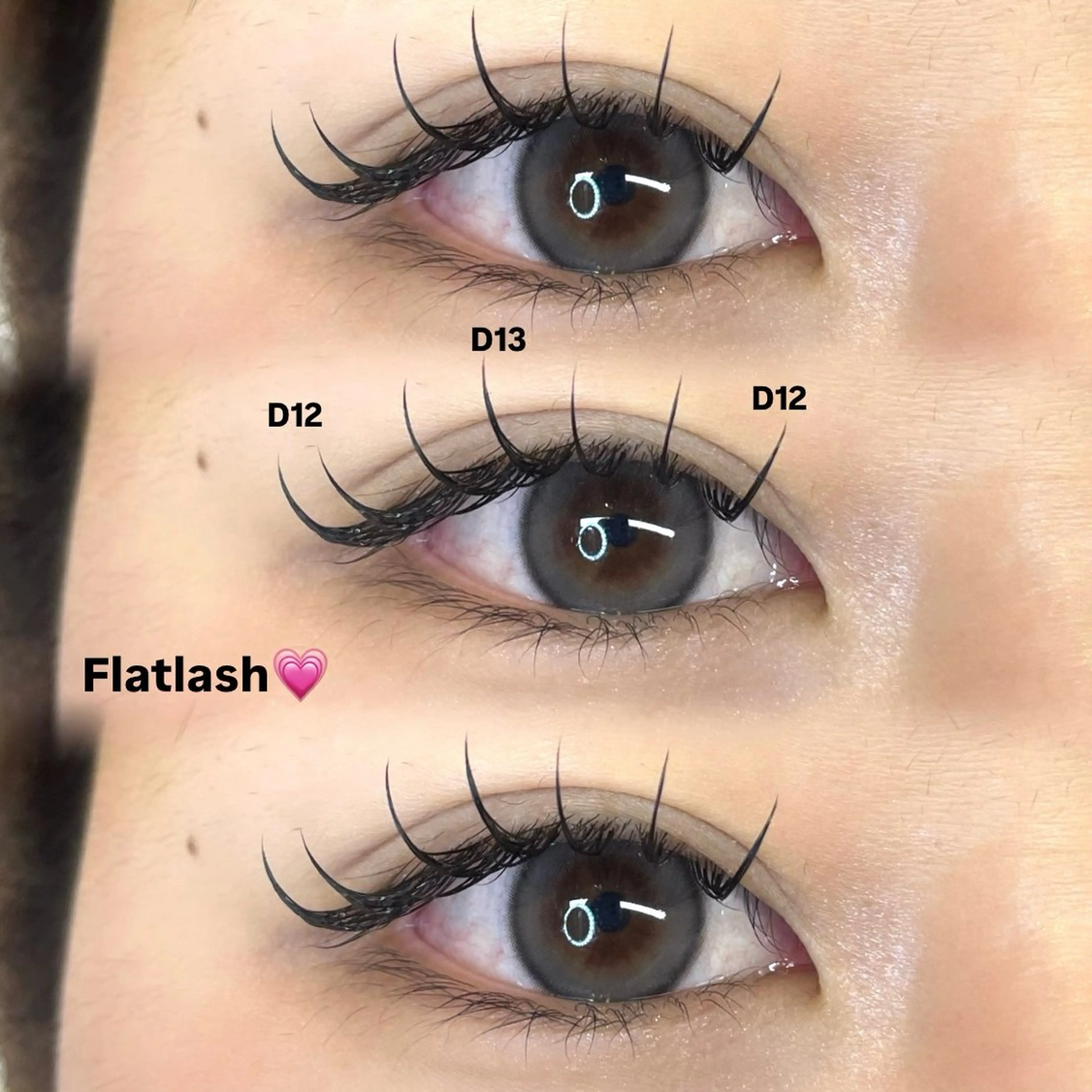 マツエク・マツパ マツエク Mell Yuuna ♡パリエク /束感のマツエク・マツパデザイン