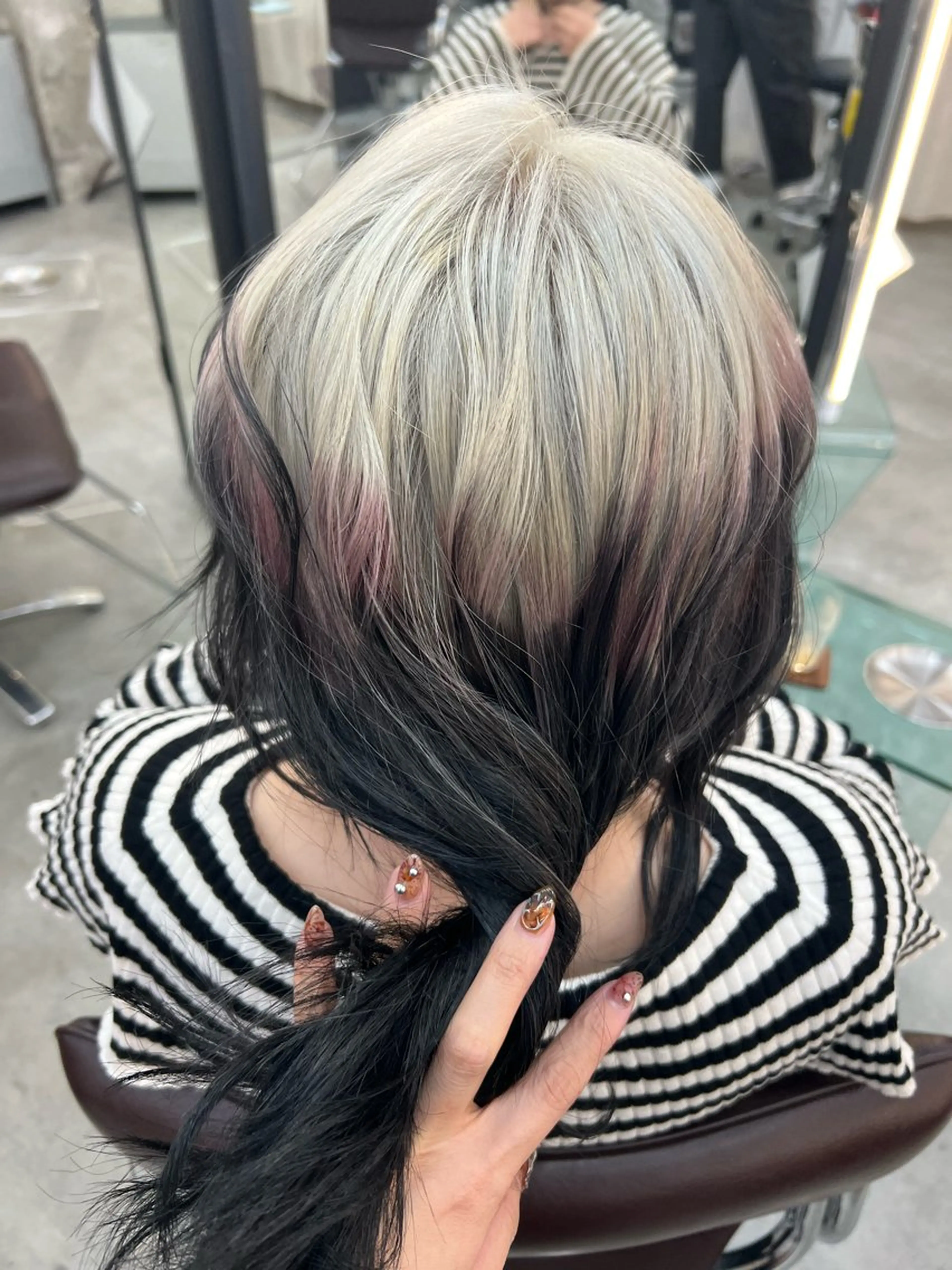 ロング カラー カット ヘアカラー トリートメント 圧倒的デザイン力 店長🎨RENAのヘアスタイル