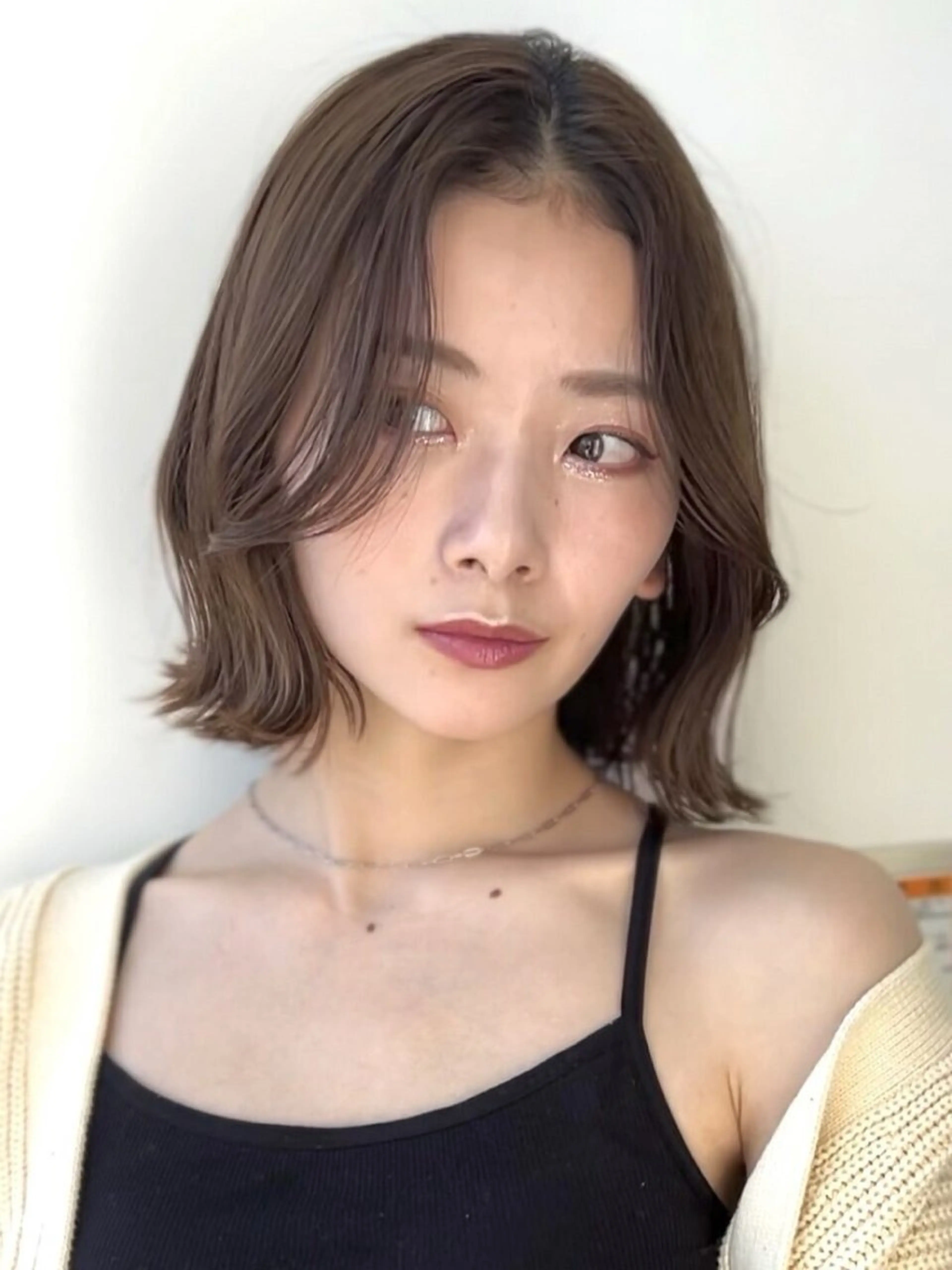 ✨韓国風小顔カット✨+💕フルカラー💕+💎選べる髪質改善トリートメント💎の写真