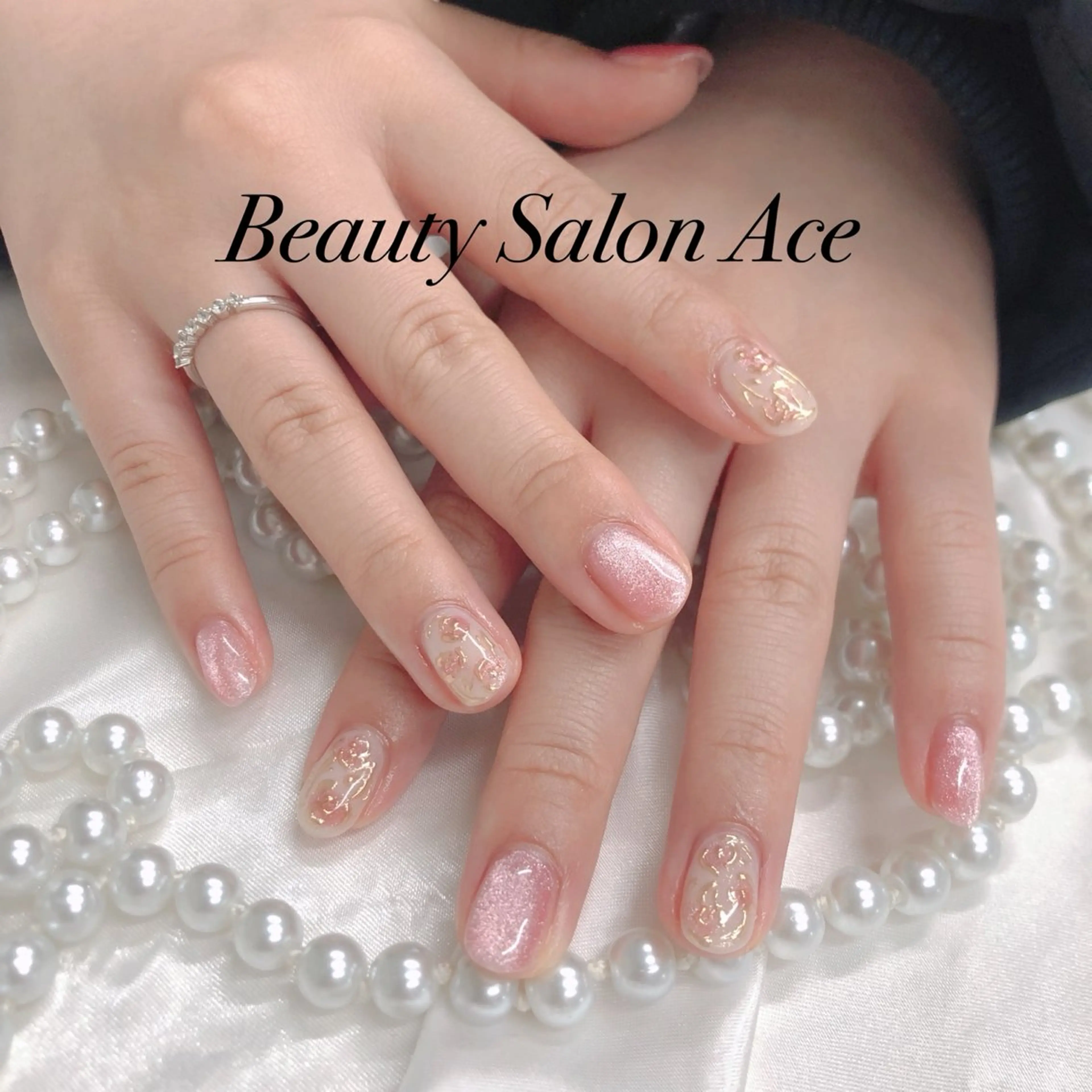 ネイル 春ネイル ハンドネイル ハンドケア 池袋フィルイン Ace♡Nailのネイルデザイン