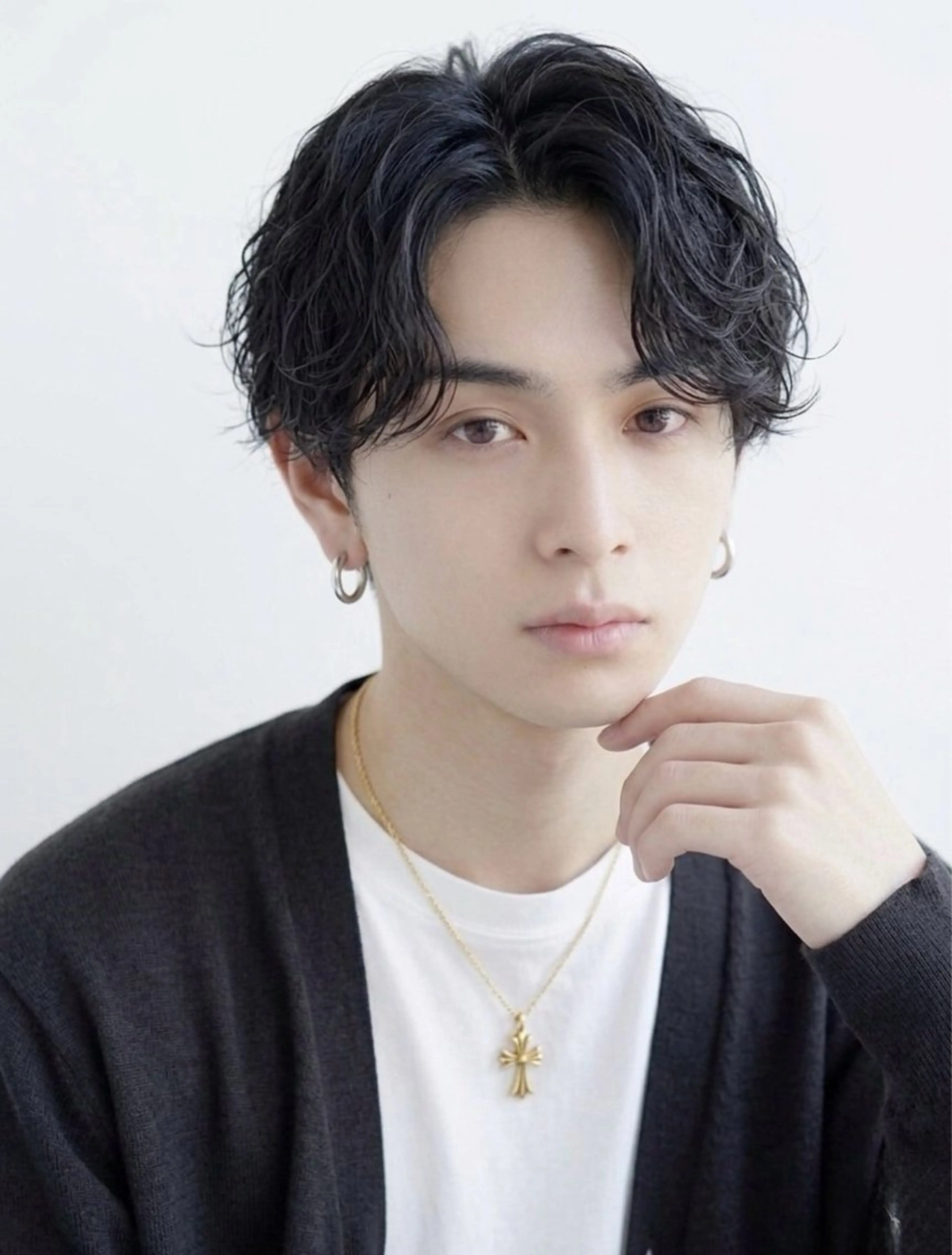 ショート カット パーマ 半個室　メンズパーマ 多田崚馬　メンズ特化のヘアスタイル