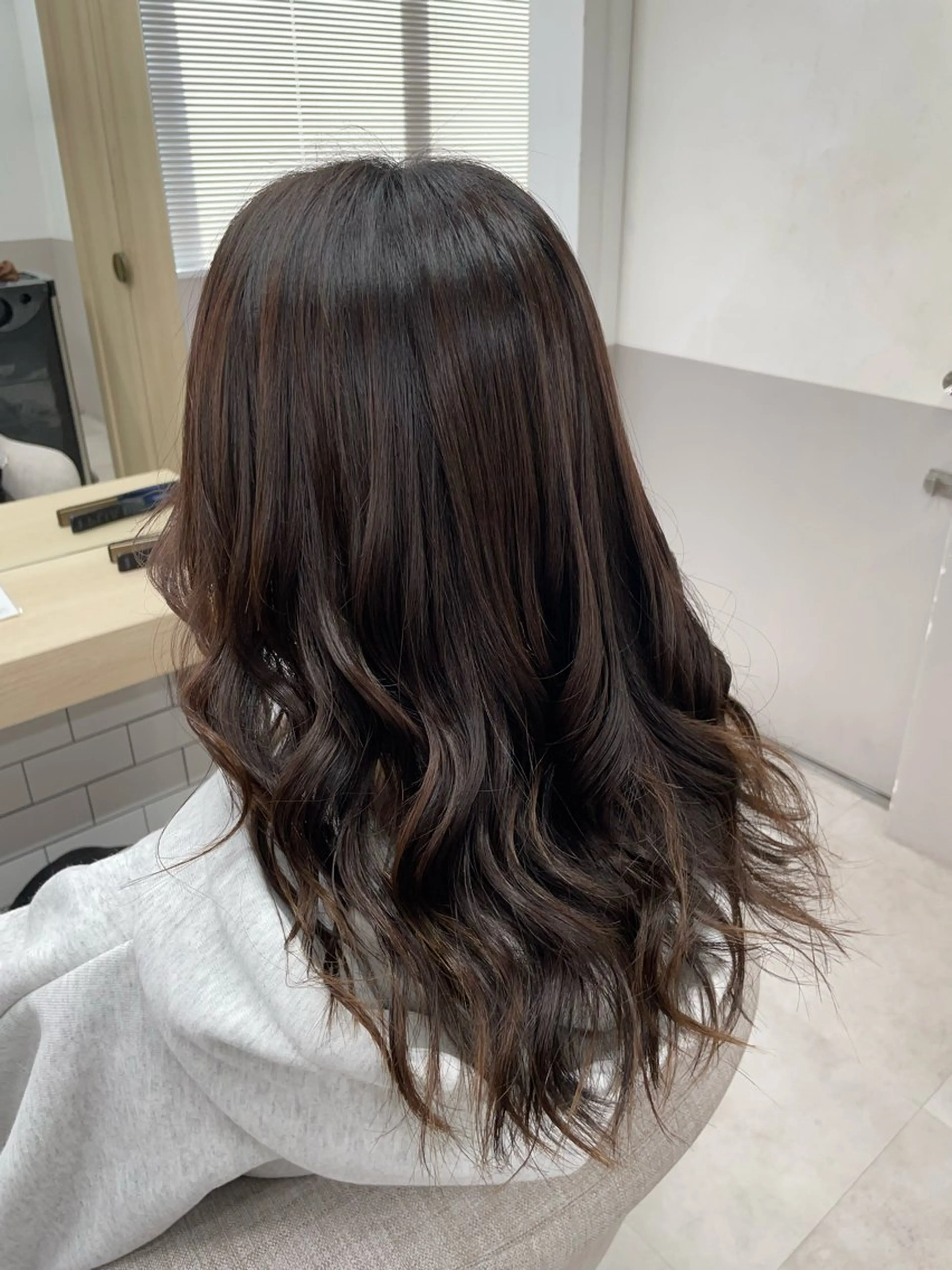 ミディアム Luana難波 🫧NOAのヘアスタイル