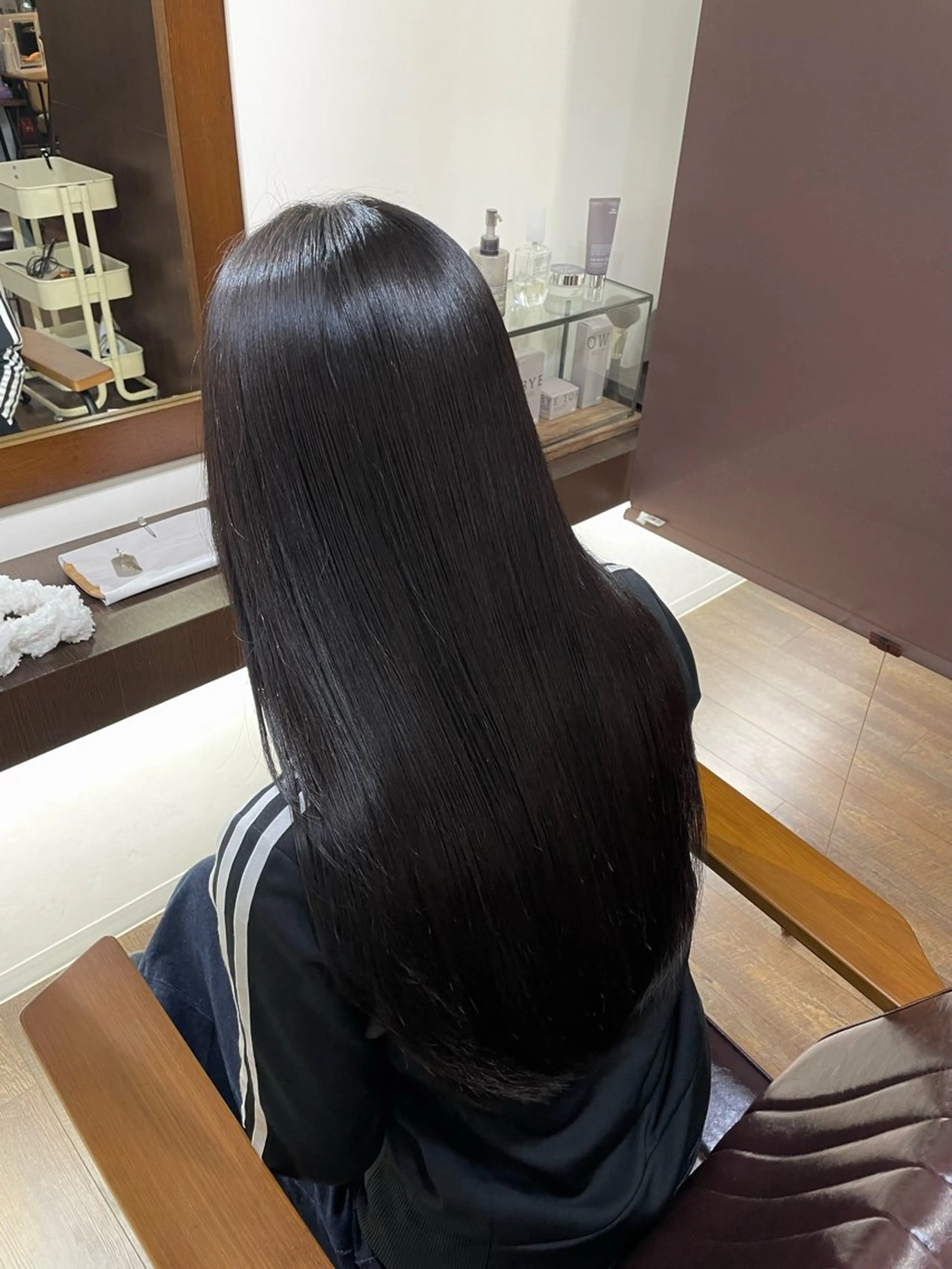 ロング トリートメント 結衣 髪質改善モデル募集中のヘアスタイル