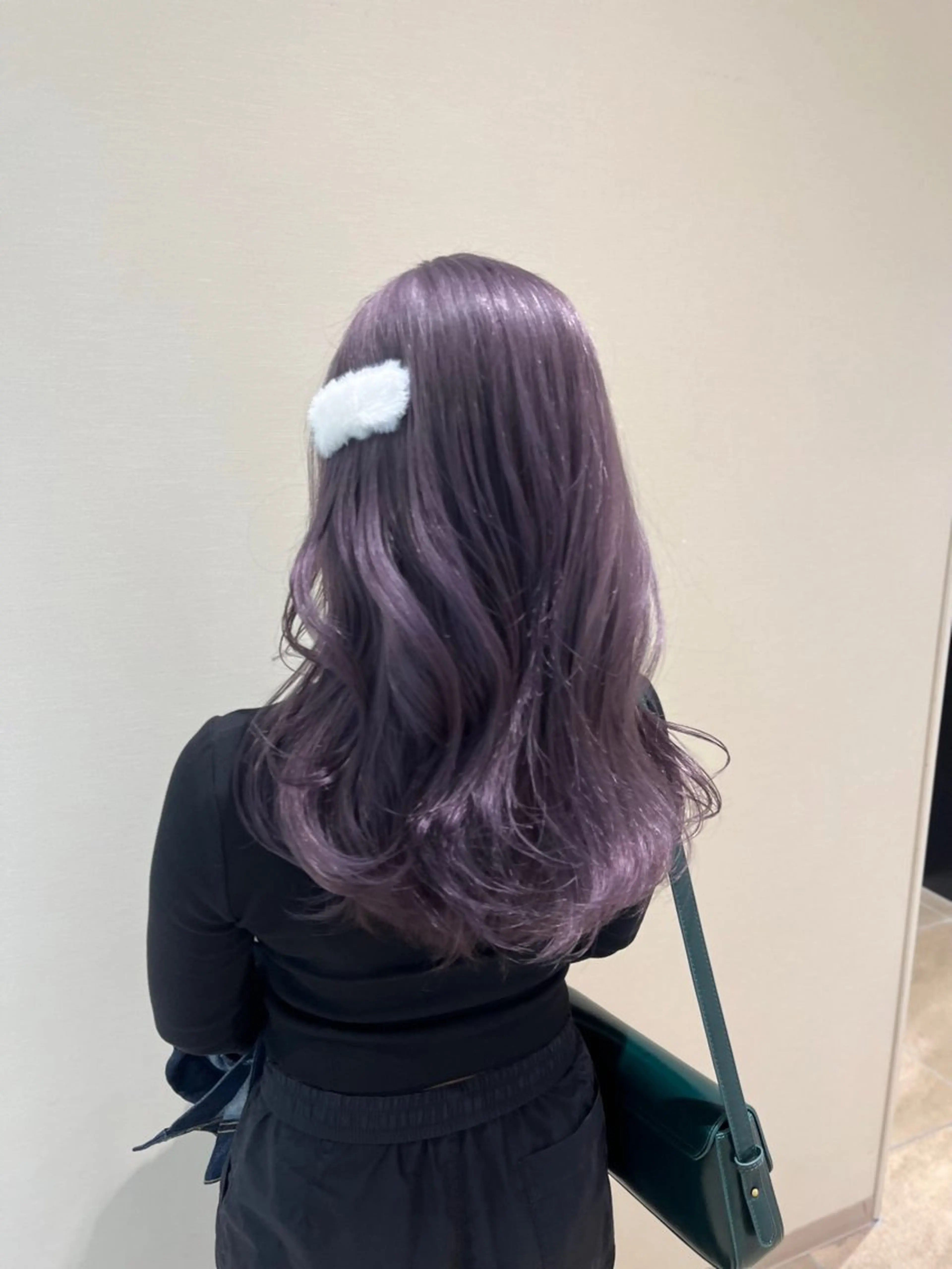 セミロング ヘアカラー トリートメント ヘアセット RIKO👼🏻💓 韓国ガーリーのヘアスタイル