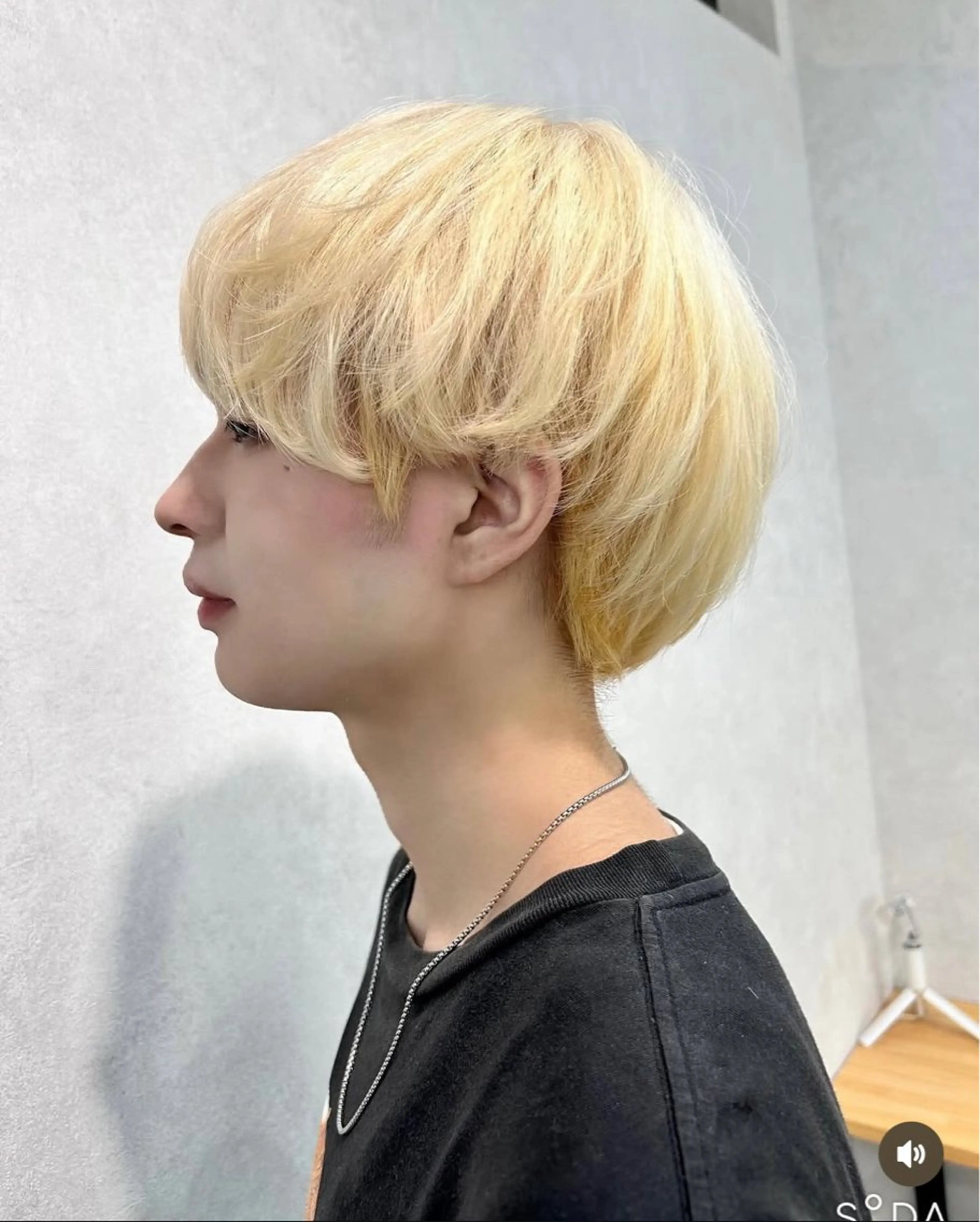 ショート カット ヘアカラー トリートメント GLOSS 心斎橋 山上のヘアスタイル