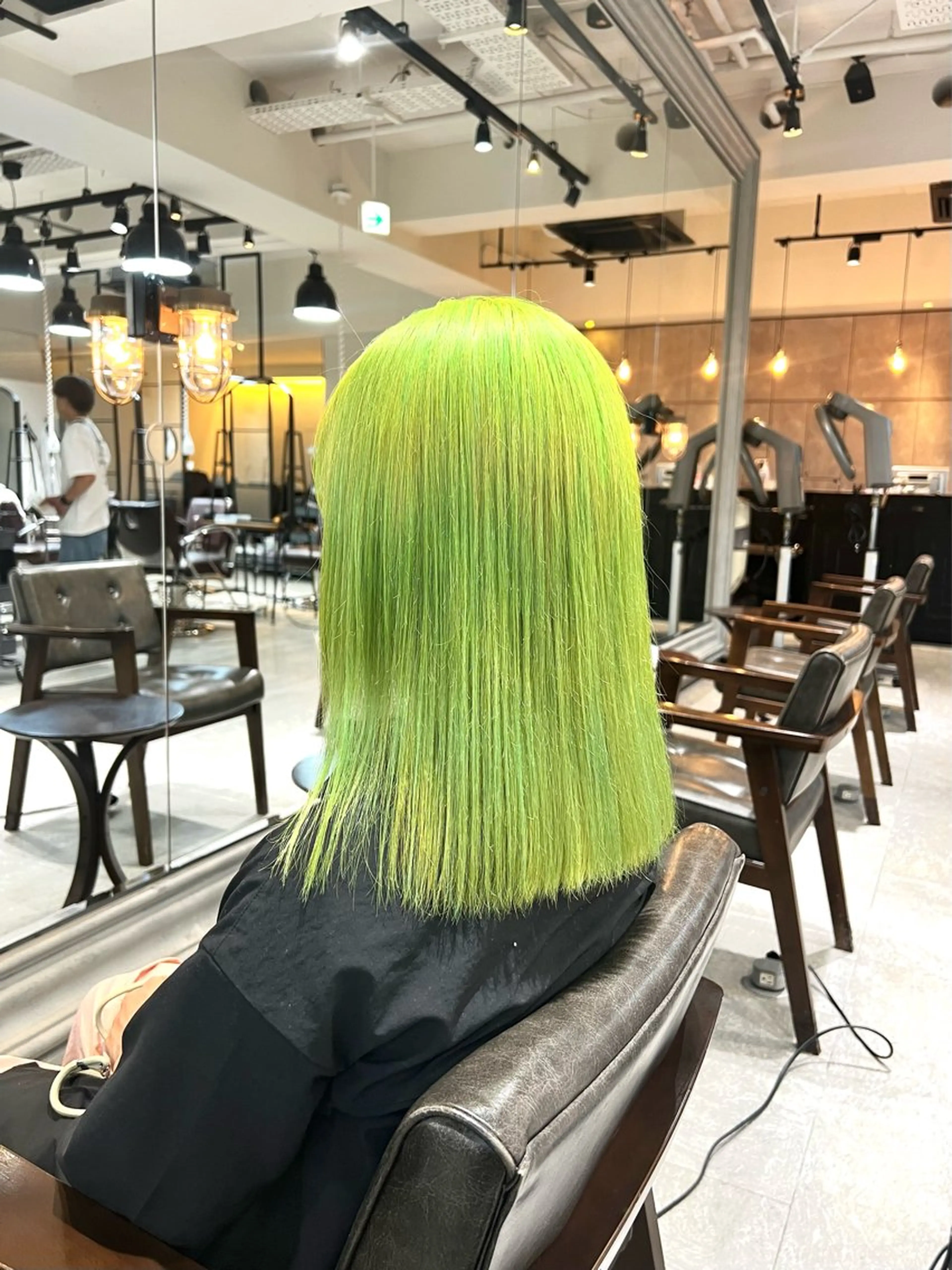 セミロング カラー ヘアアレンジ ヘアカラー トリートメント ヘアセット 🌈インナーカラー ‘ショウマ’🌈のヘアスタイル