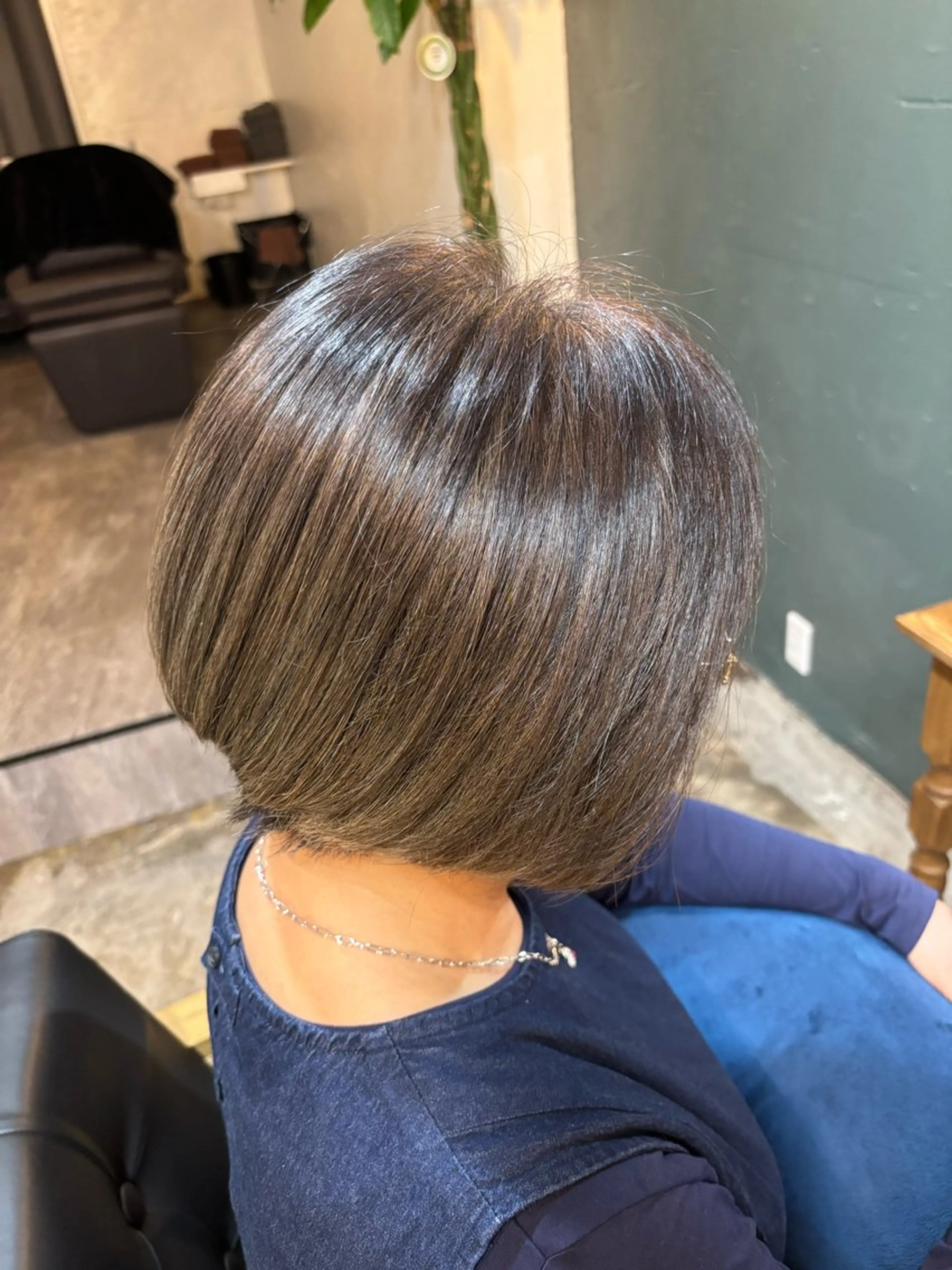 ショート カット ヘアカラー トリートメント 長瀬祐貴 Re N/青物横丁のヘアスタイル