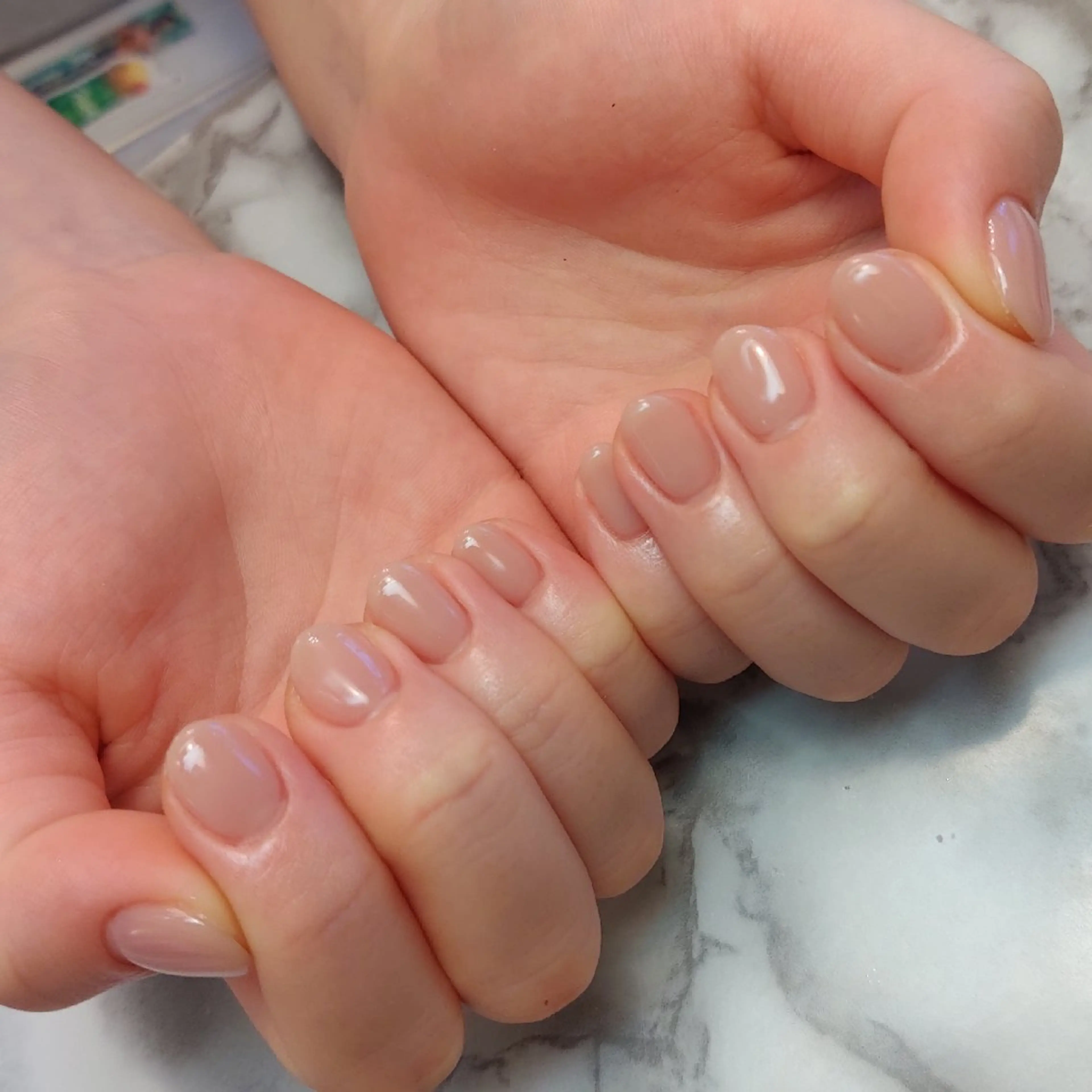 ネイル ワンカラーネイル ジェヌインネイル 河内のネイルデザイン