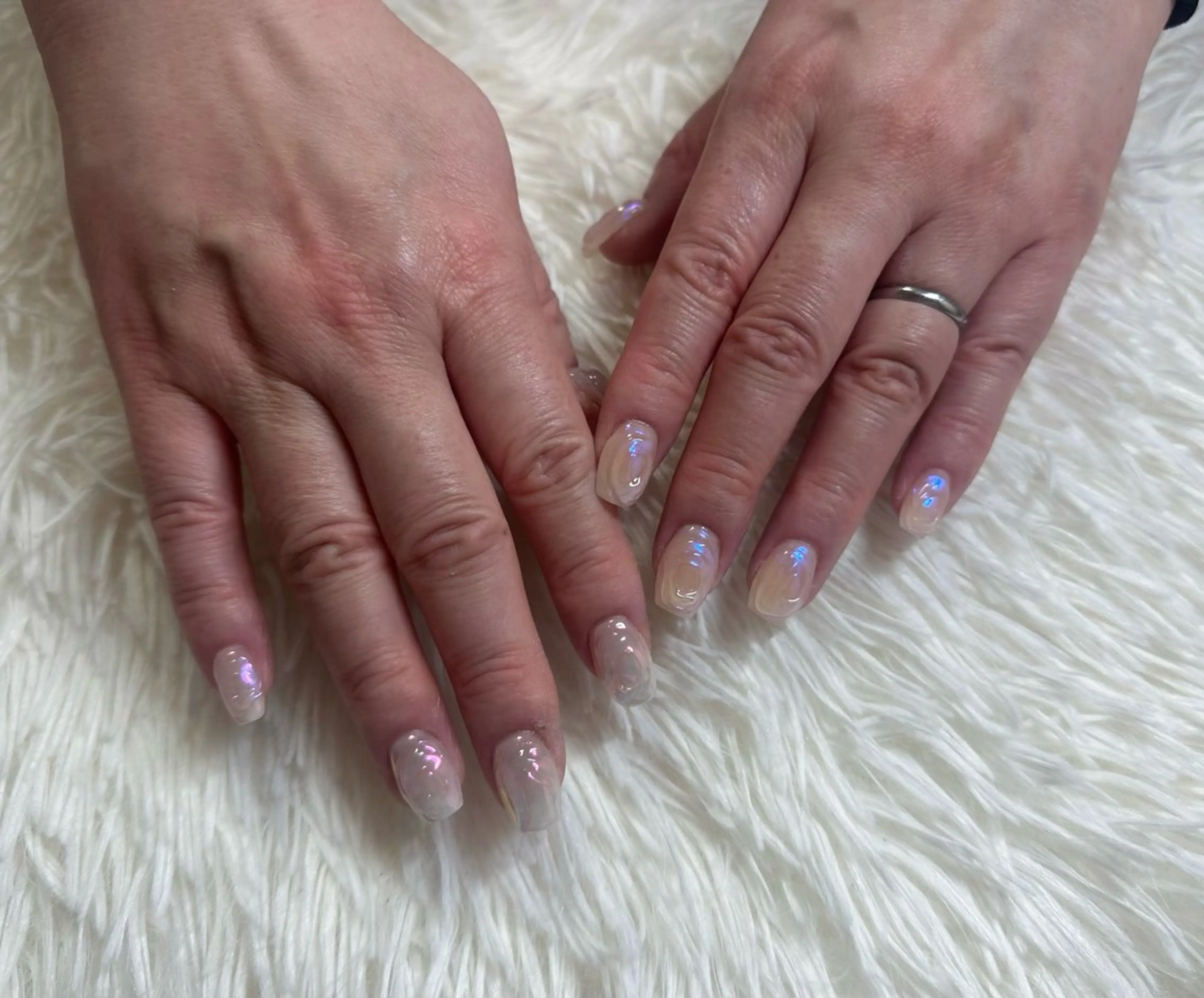 ネイル ニュアンスネイル ぷっくりネイル yuzu ˖ ࣪⊹のネイルデザイン