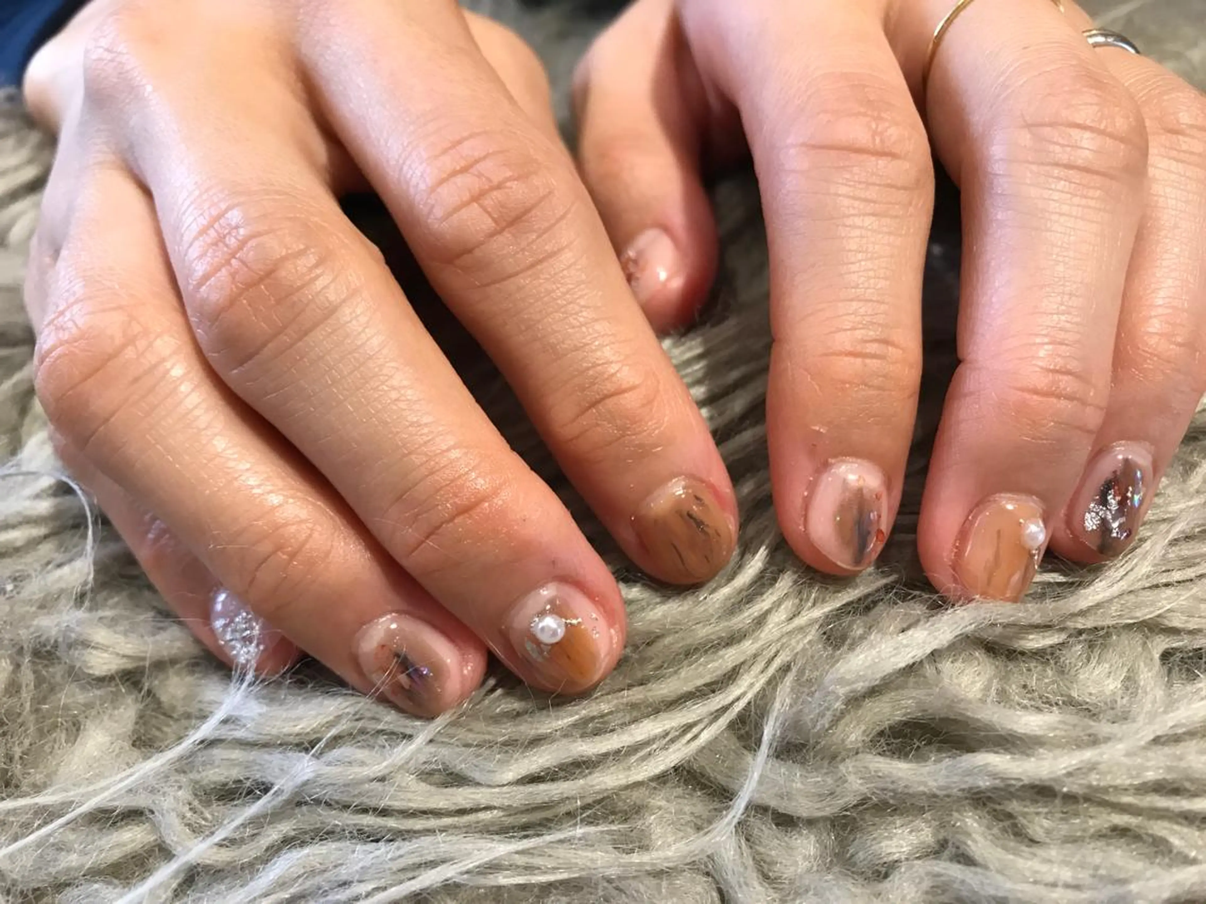 ネイル ショートネイル EARTH nanaのネイルデザイン