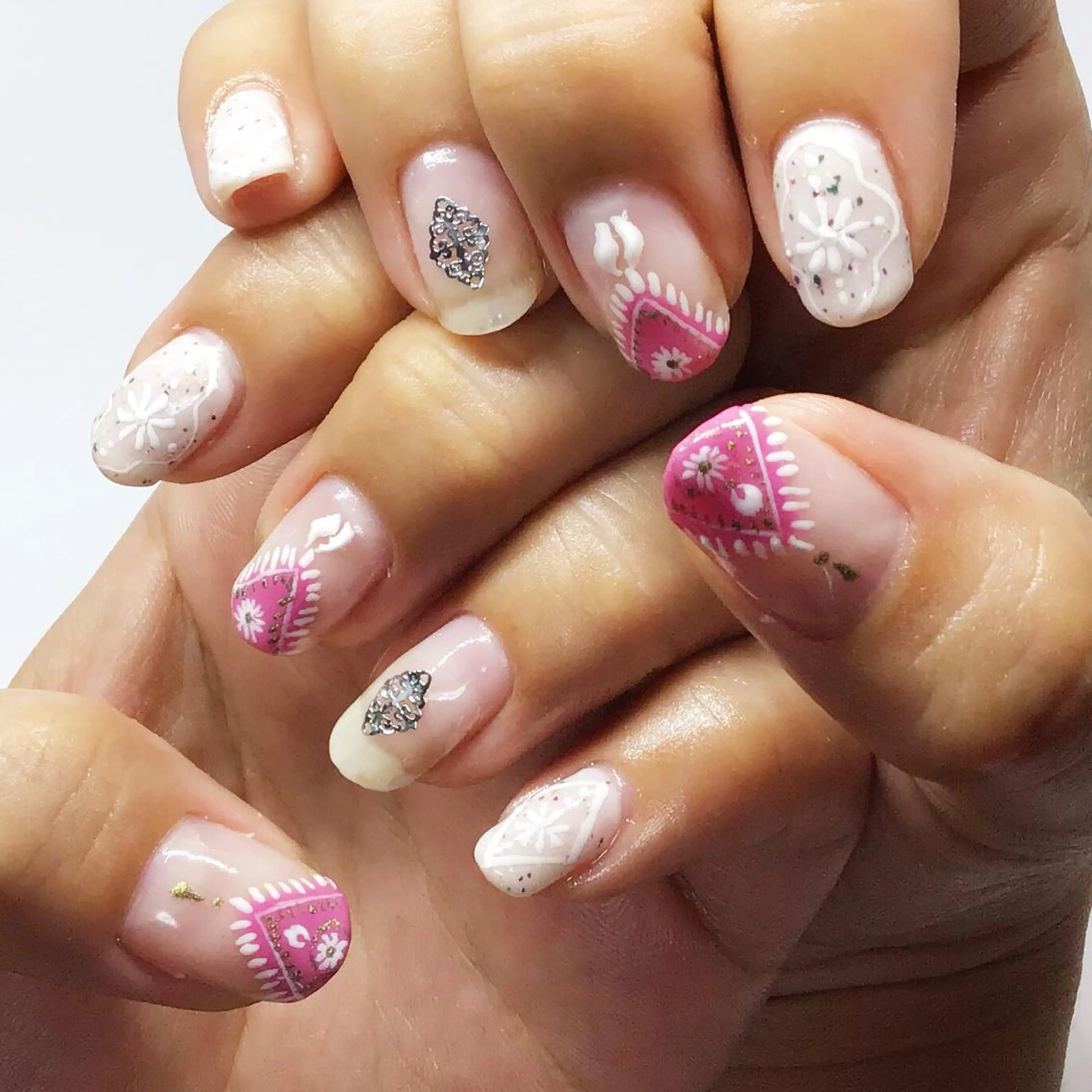 ネイル ピンク gui amichanのネイルデザイン