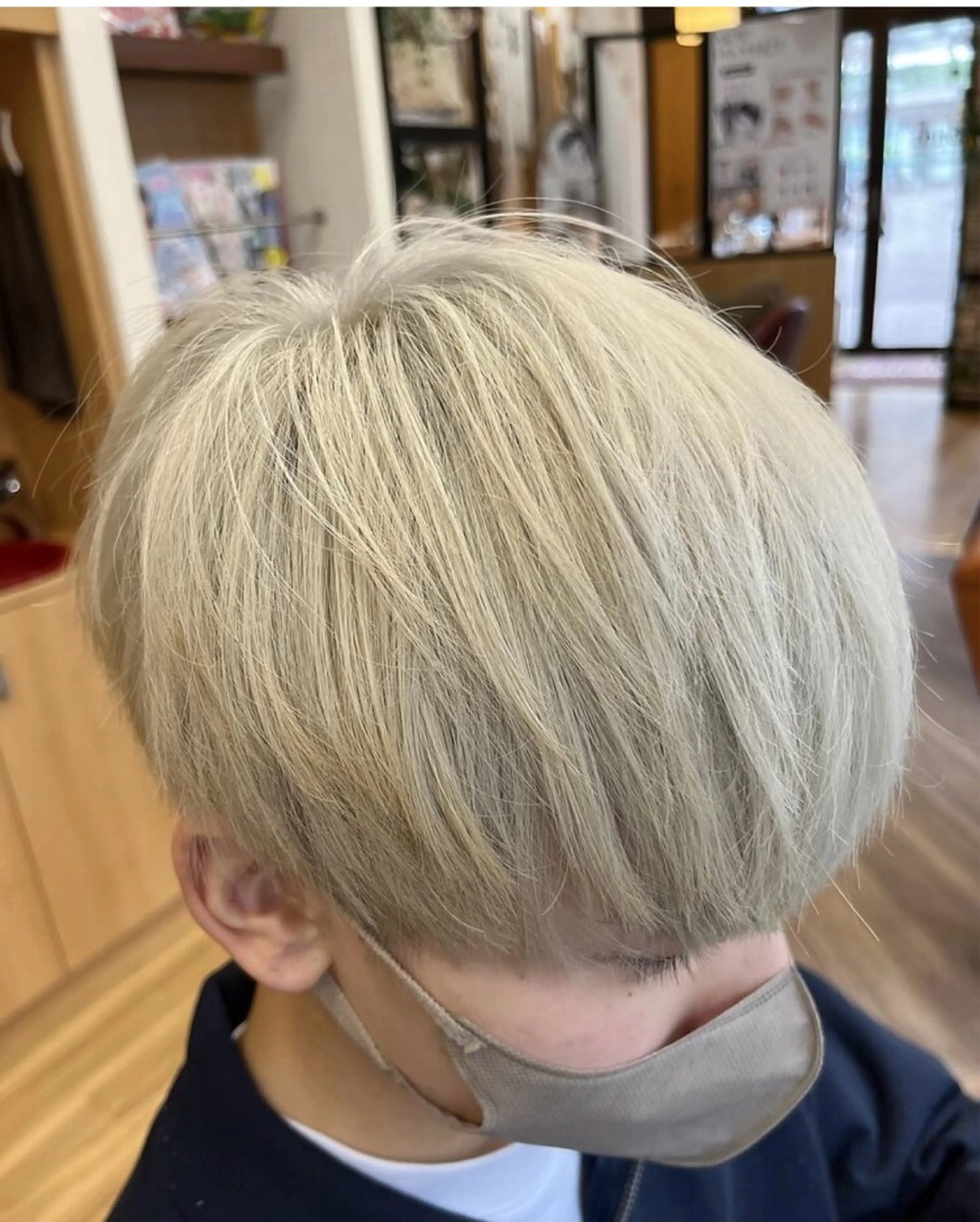 カラー メンズ ダブルカラー カット ヘアカラー ヘアセット 🌹ミラクル美容師 🌹くっぽのヘアスタイル