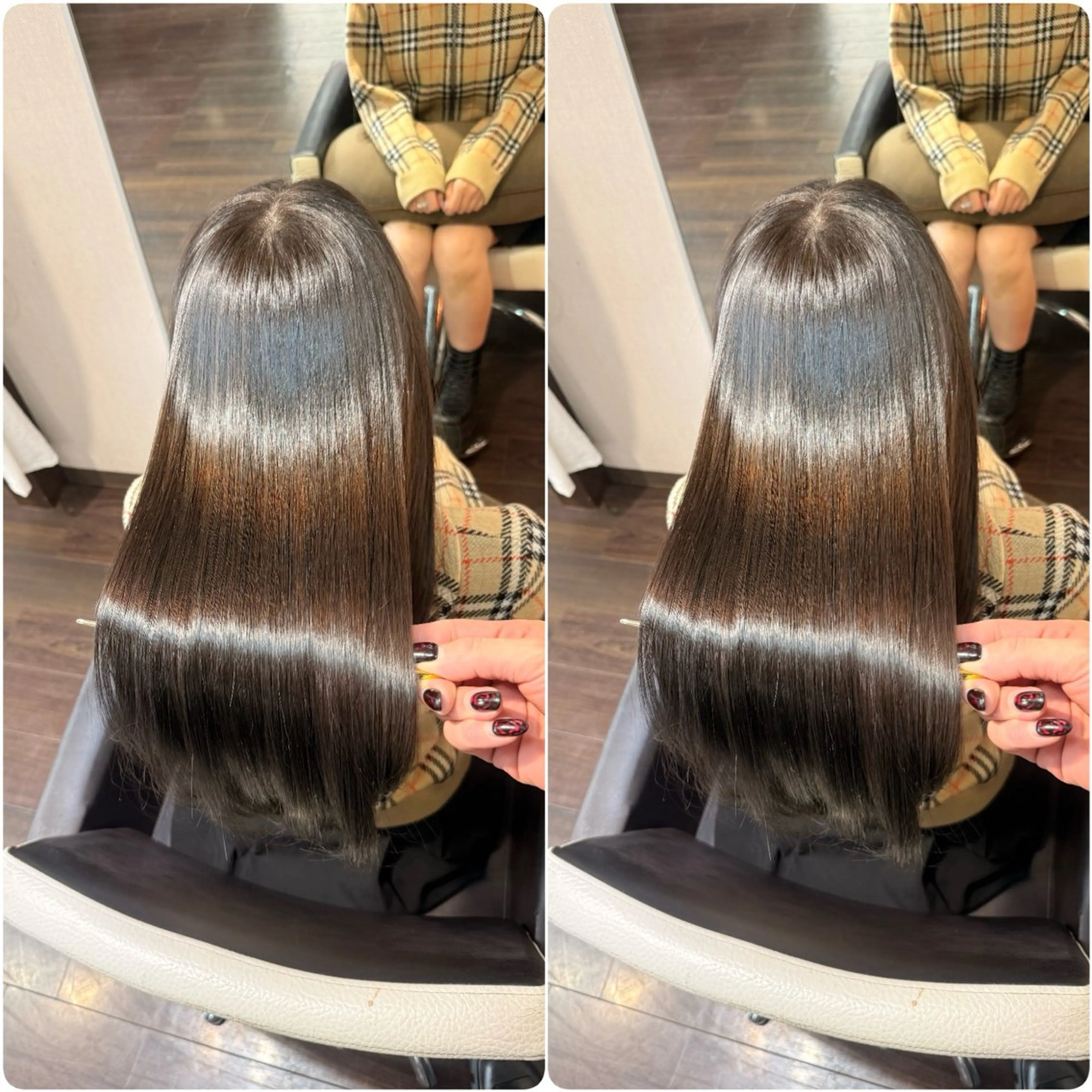 ロング カラー カット ヘアカラー トリートメント ヘッドスパ 🌹ULTOWA🌹 髪質改善/縮毛/店長のヘアスタイル
