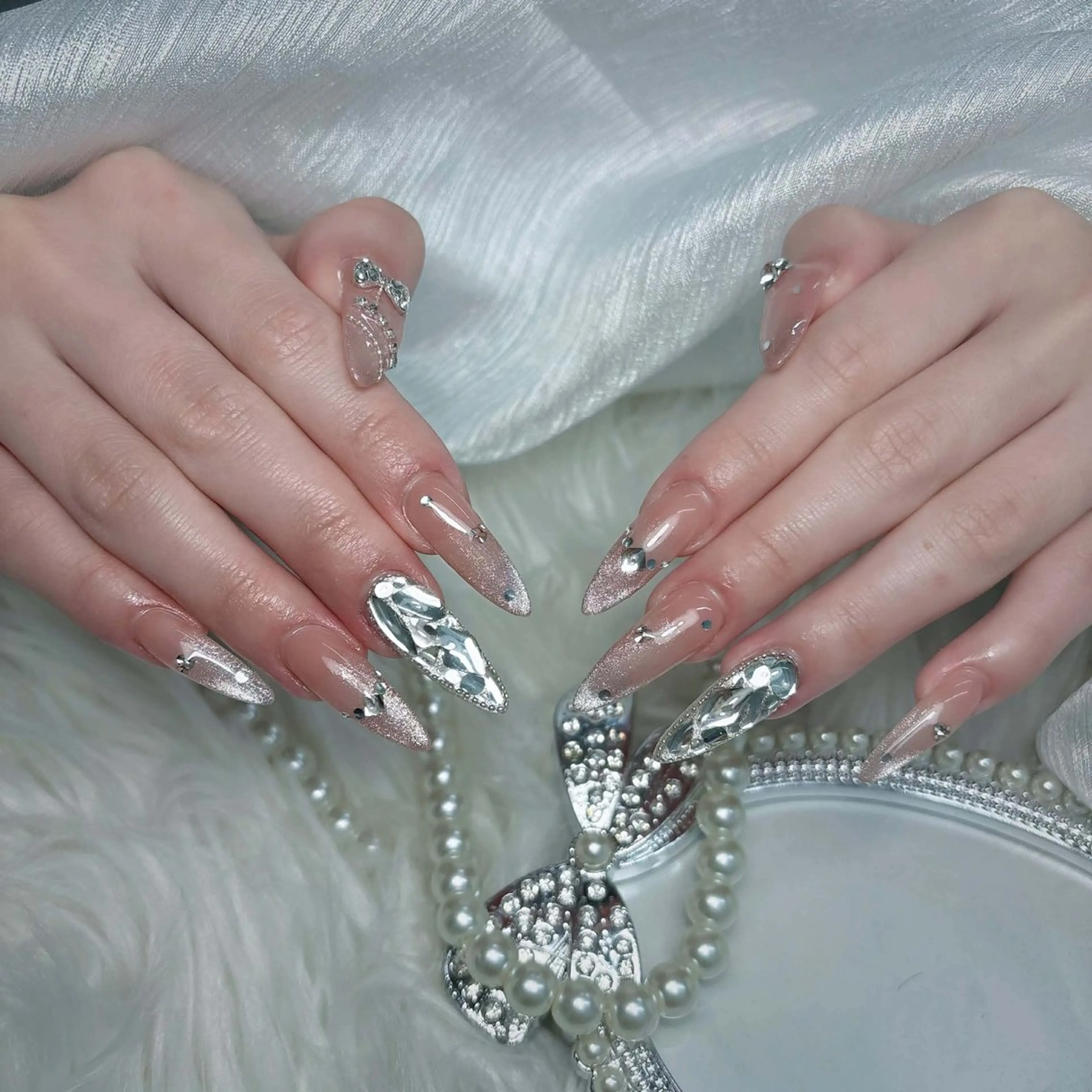 ネイル ハンドネイル ハンドケア Panda chan Novaのネイルデザイン