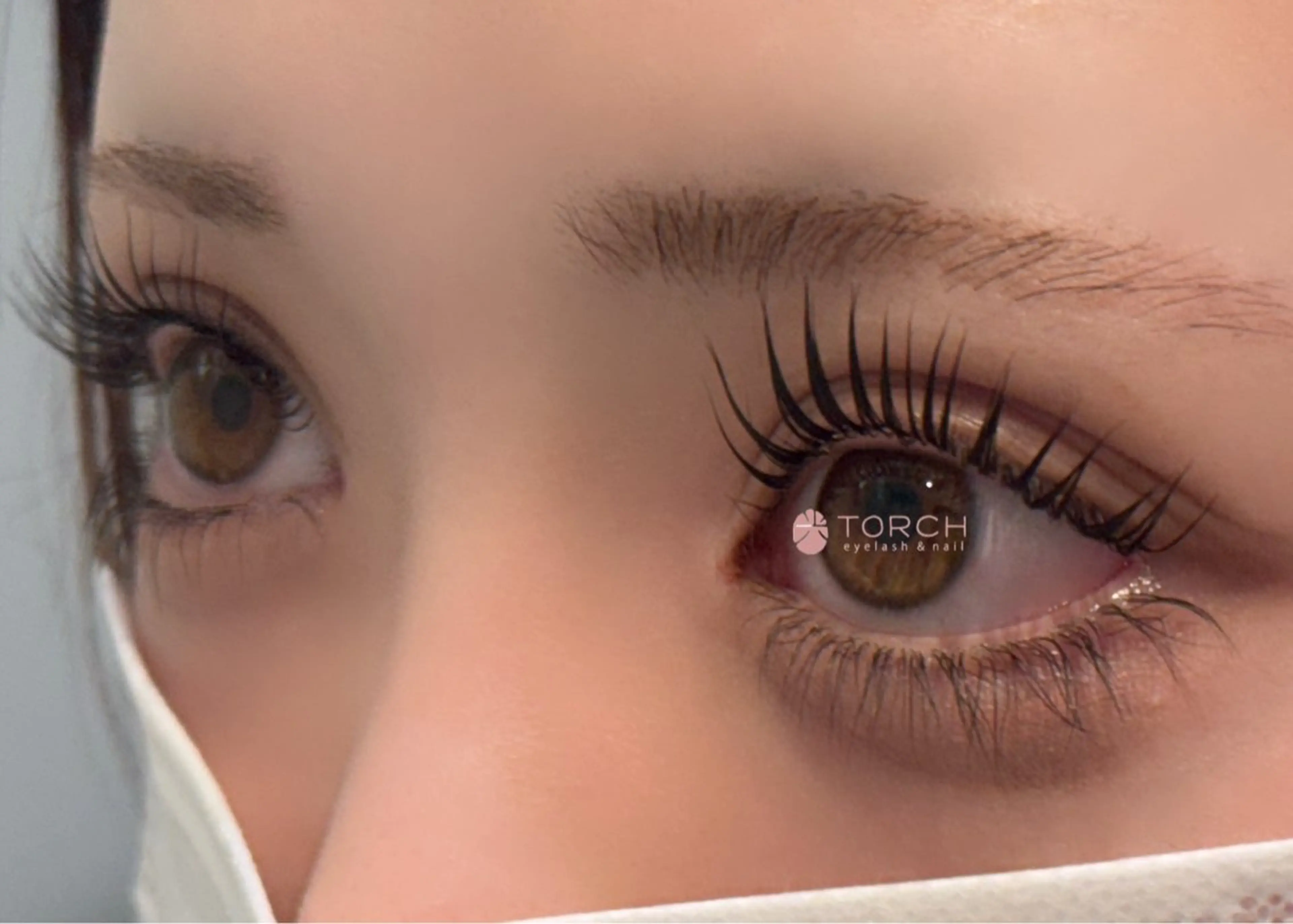 マツエク・マツパ パリジェンヌラッシュリフト TORCH mayuのマツエク・マツパデザイン