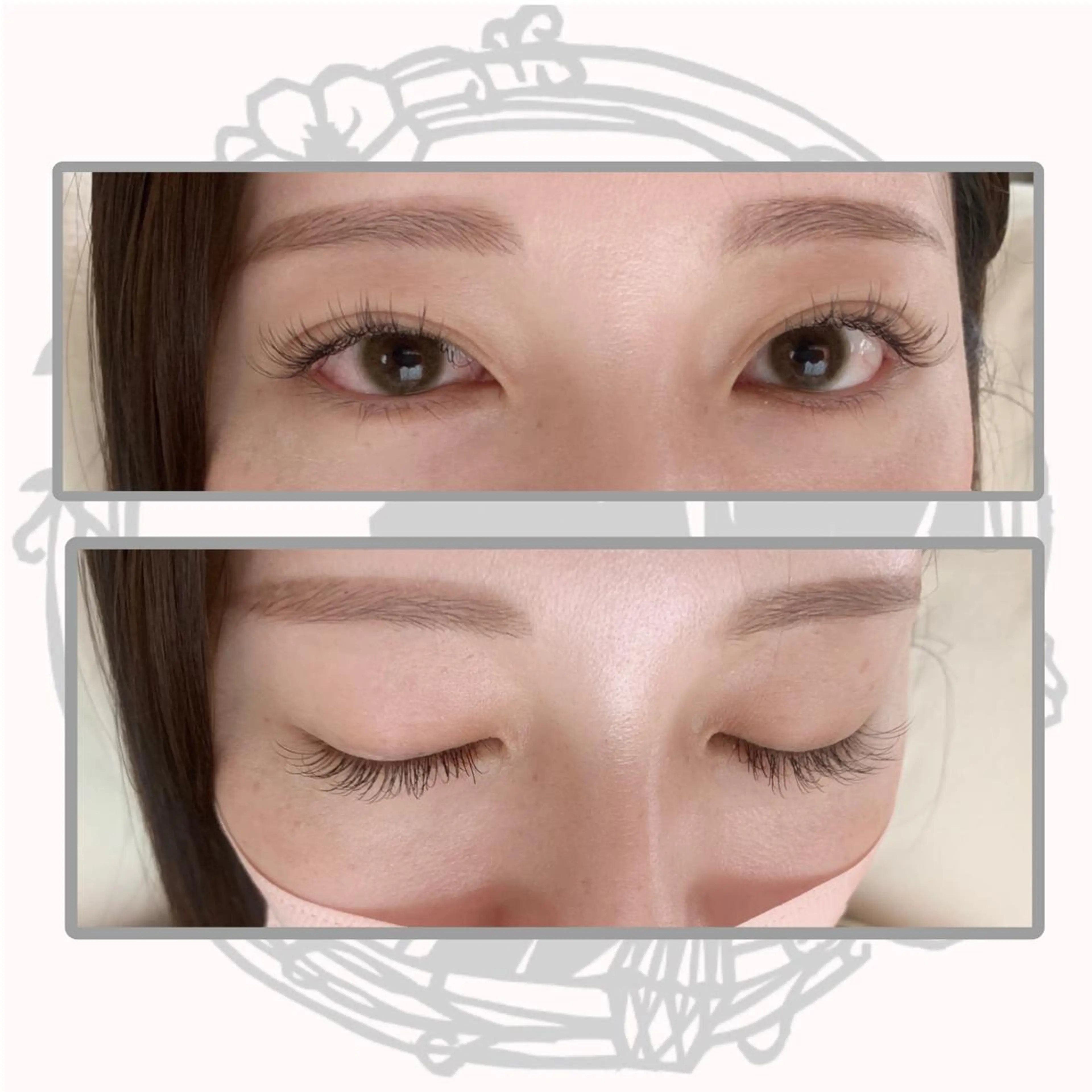 マツエク・マツパ Cカール フラットラッシュ セクシー マツエク ミィのマツエク・マツパデザイン