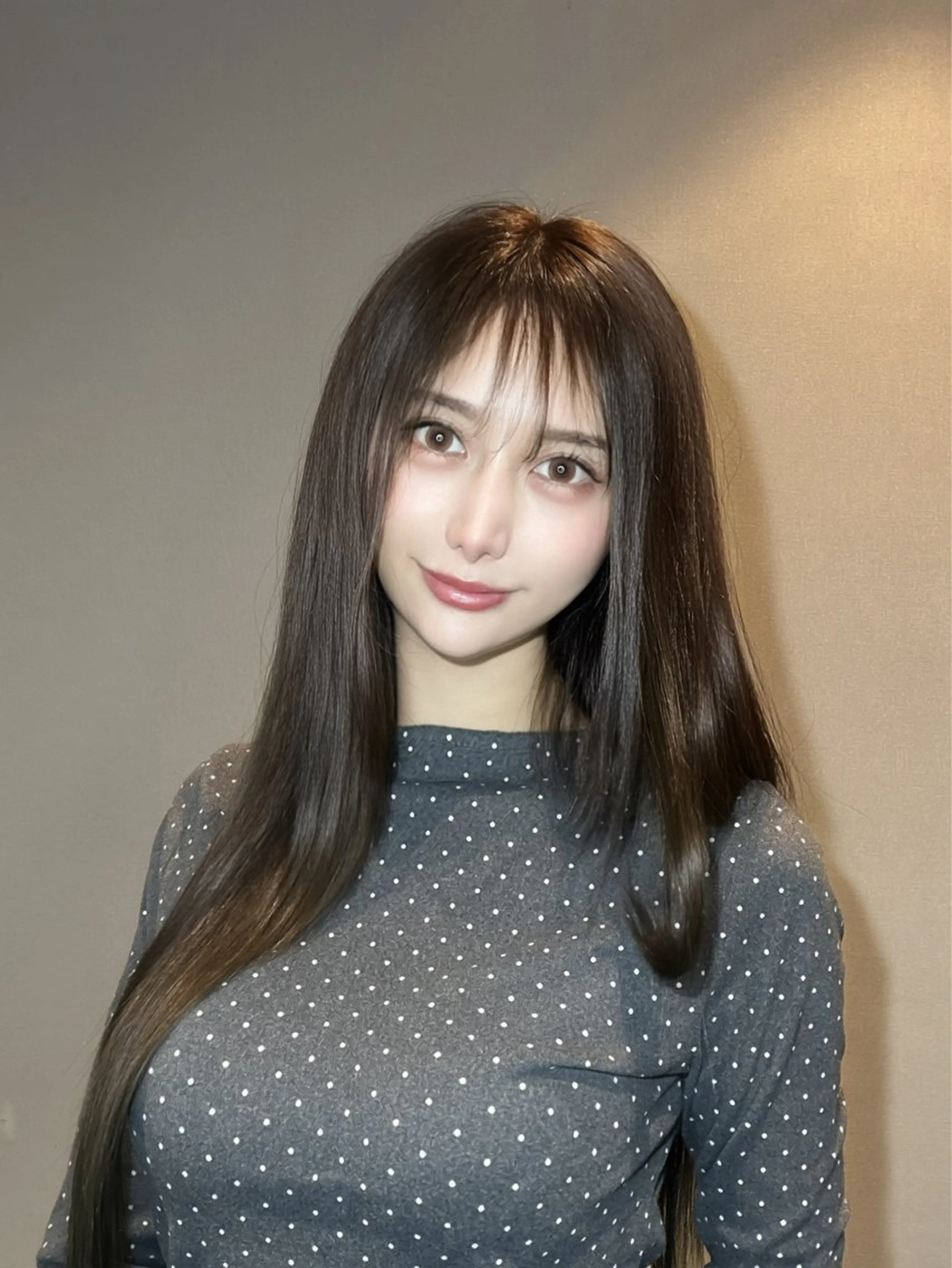 ロング 髪質改善 ヘアカラー トリートメント 髪質改善/shuki 韓国/代表取締役のヘアスタイル