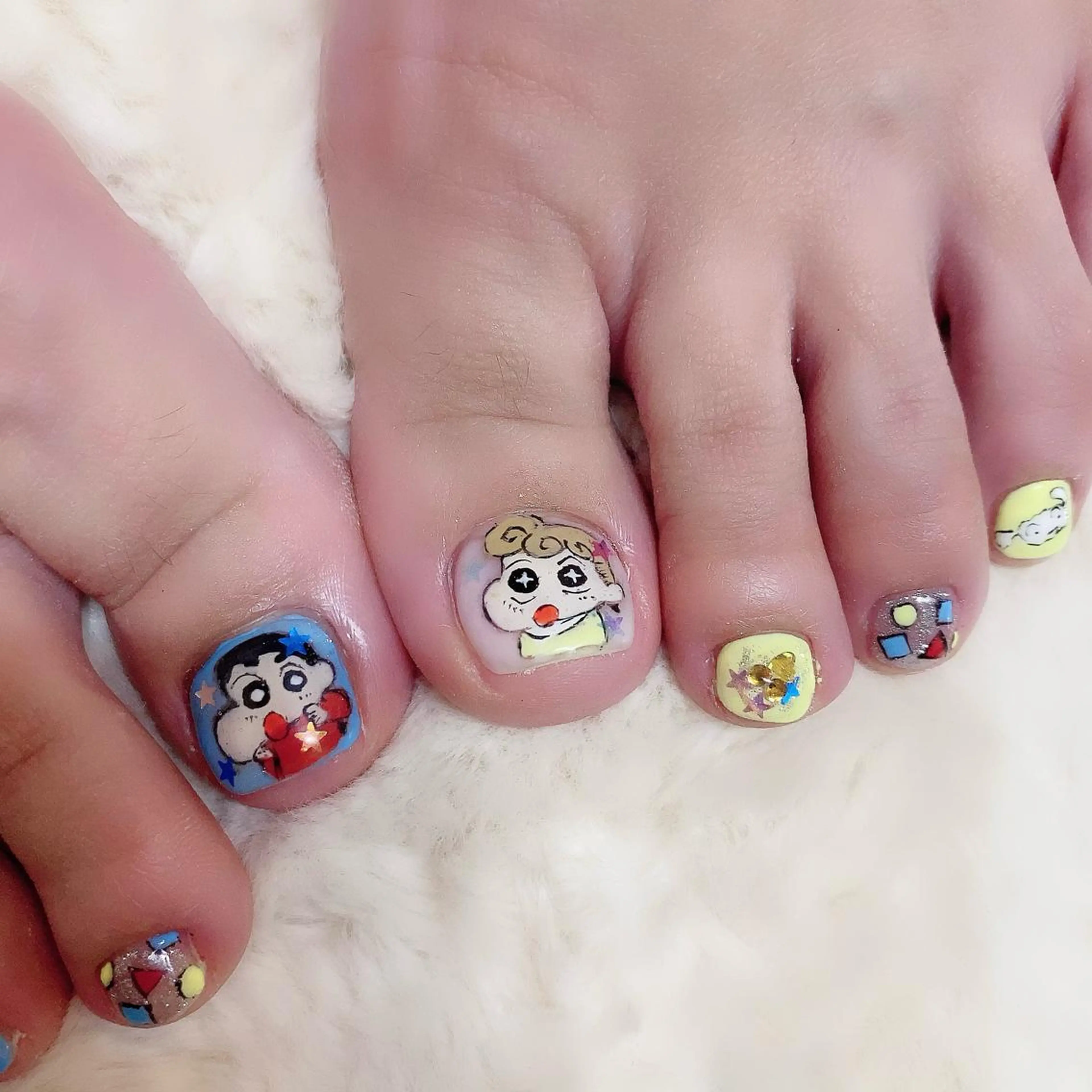 ネイル フットネイル YAS 青柳 安代のネイルデザイン