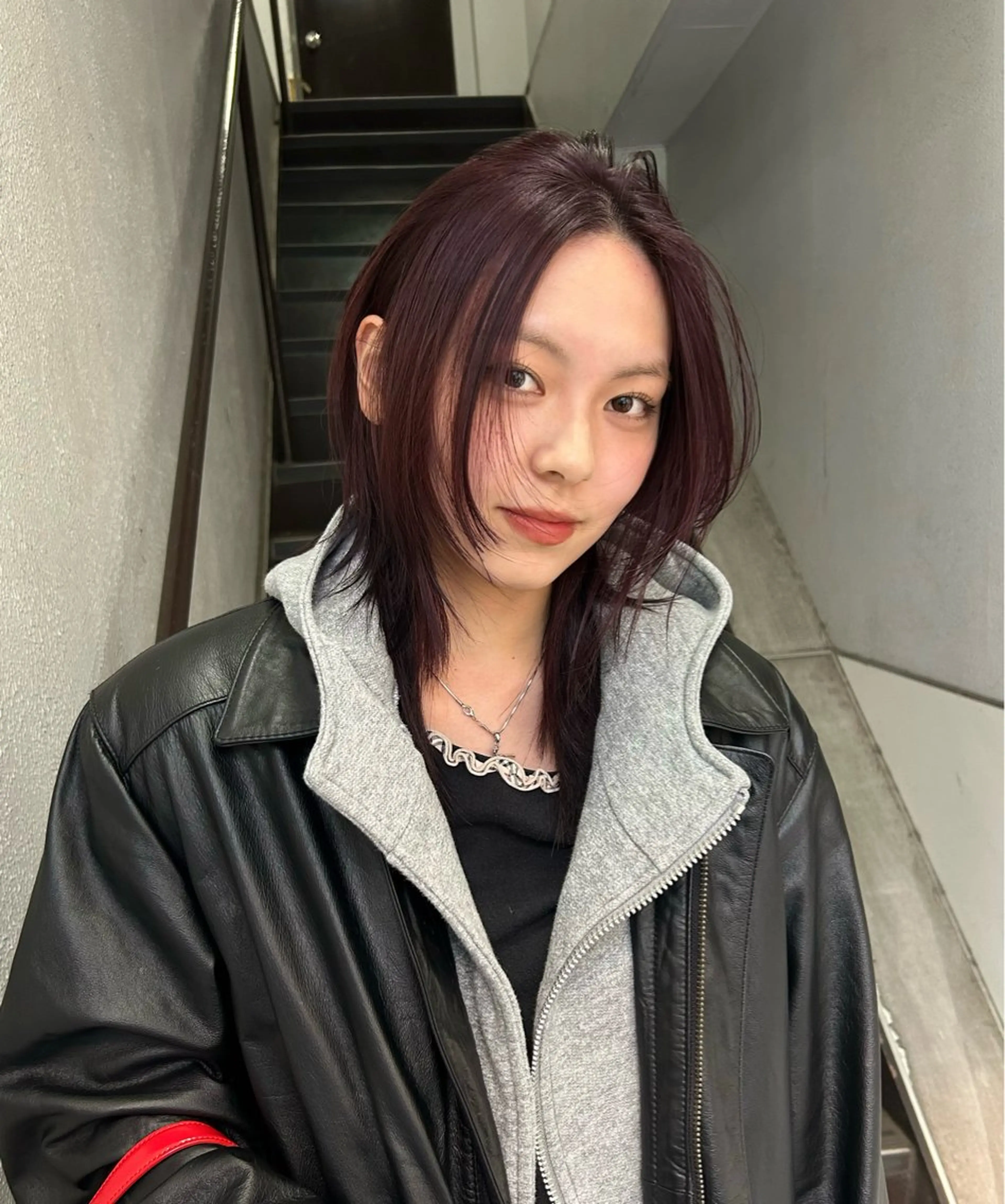 セミロング ヘアカラー Sora/レイヤー/ 似合わせカラー🤎のヘアスタイル