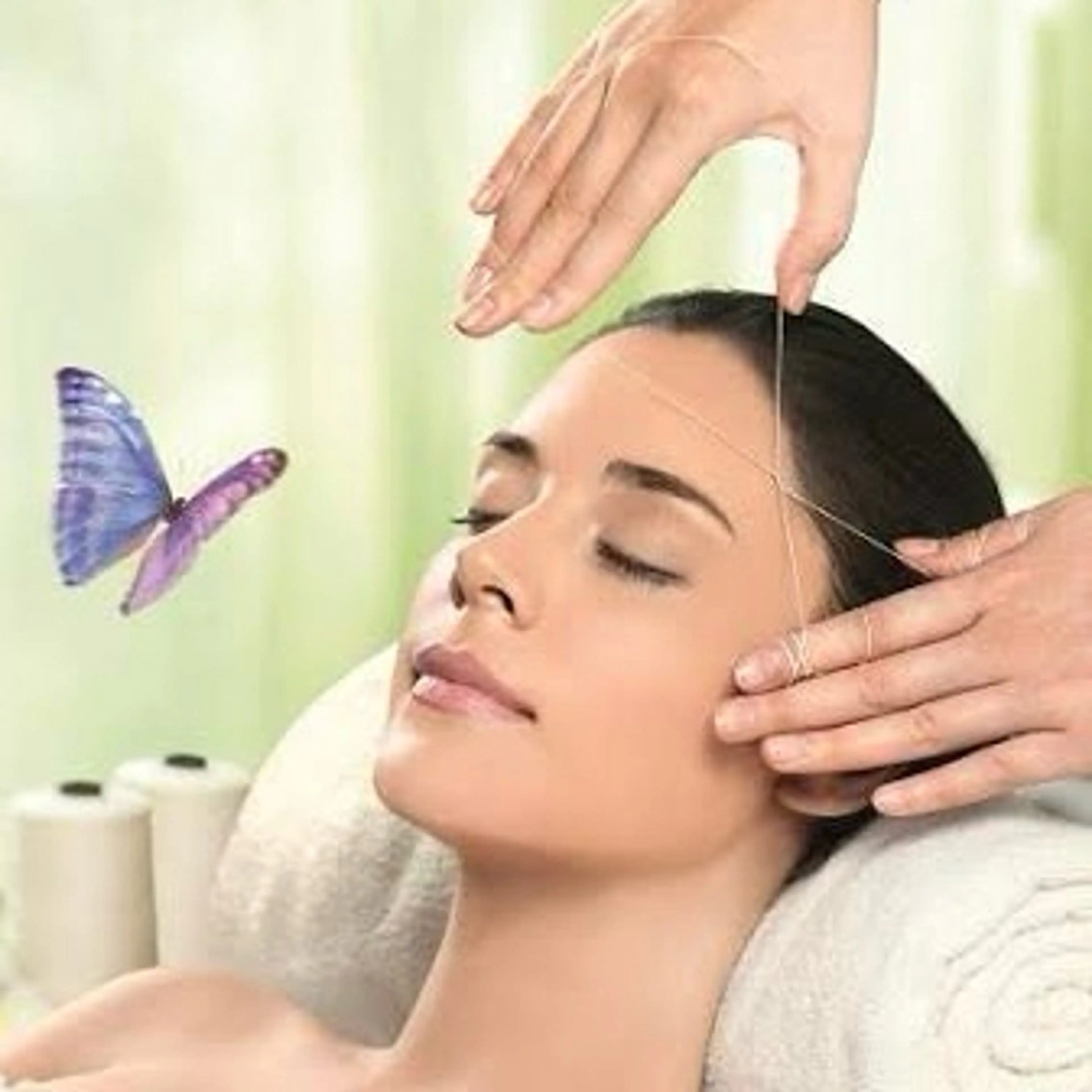 スレッディング【お顔全体➕美眉】スタンダードコースの写真