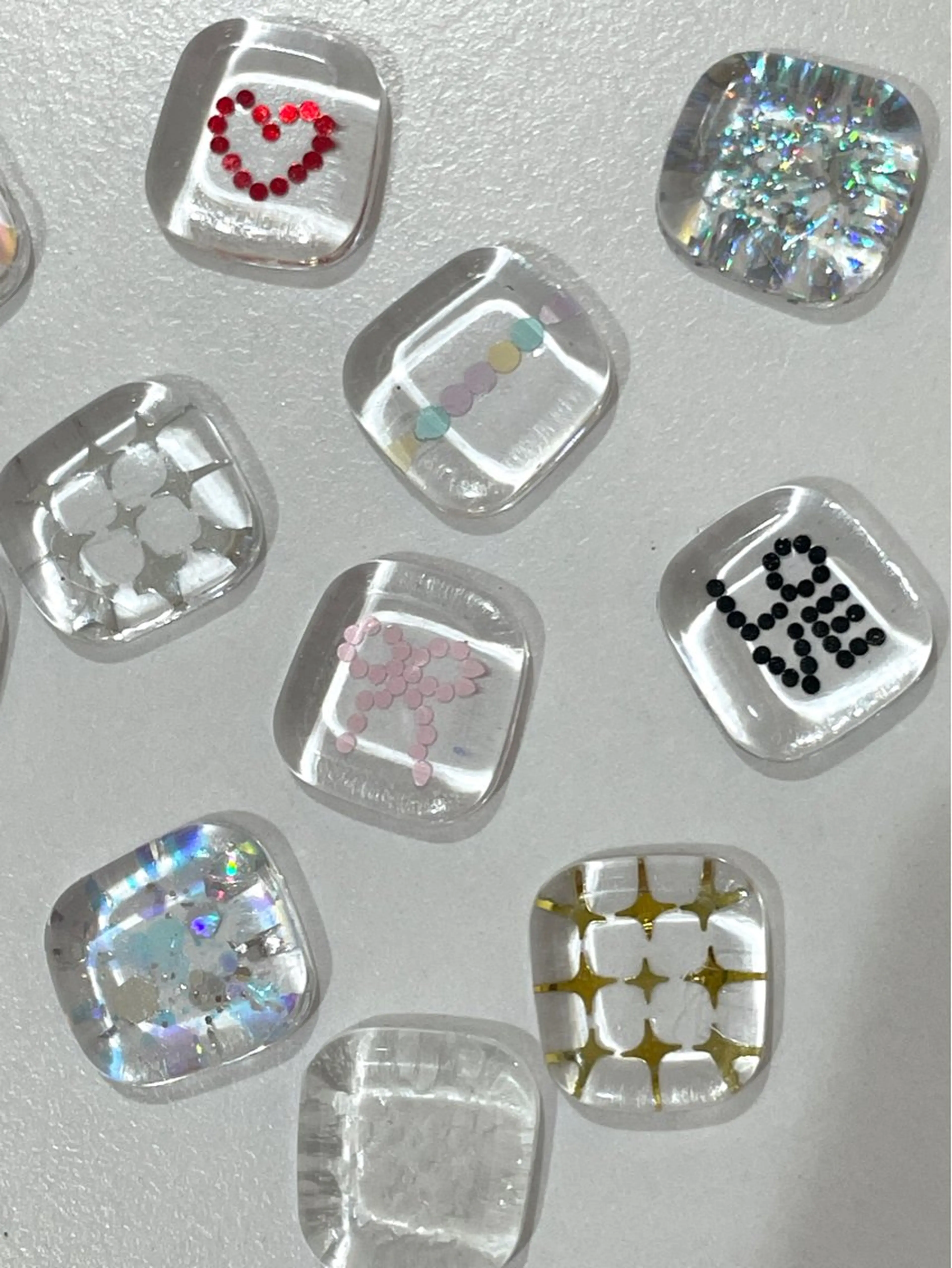 ネイル アートネイル クリアネイル ストーンネイル ハンドネイル you (ユウ)のネイルデザイン