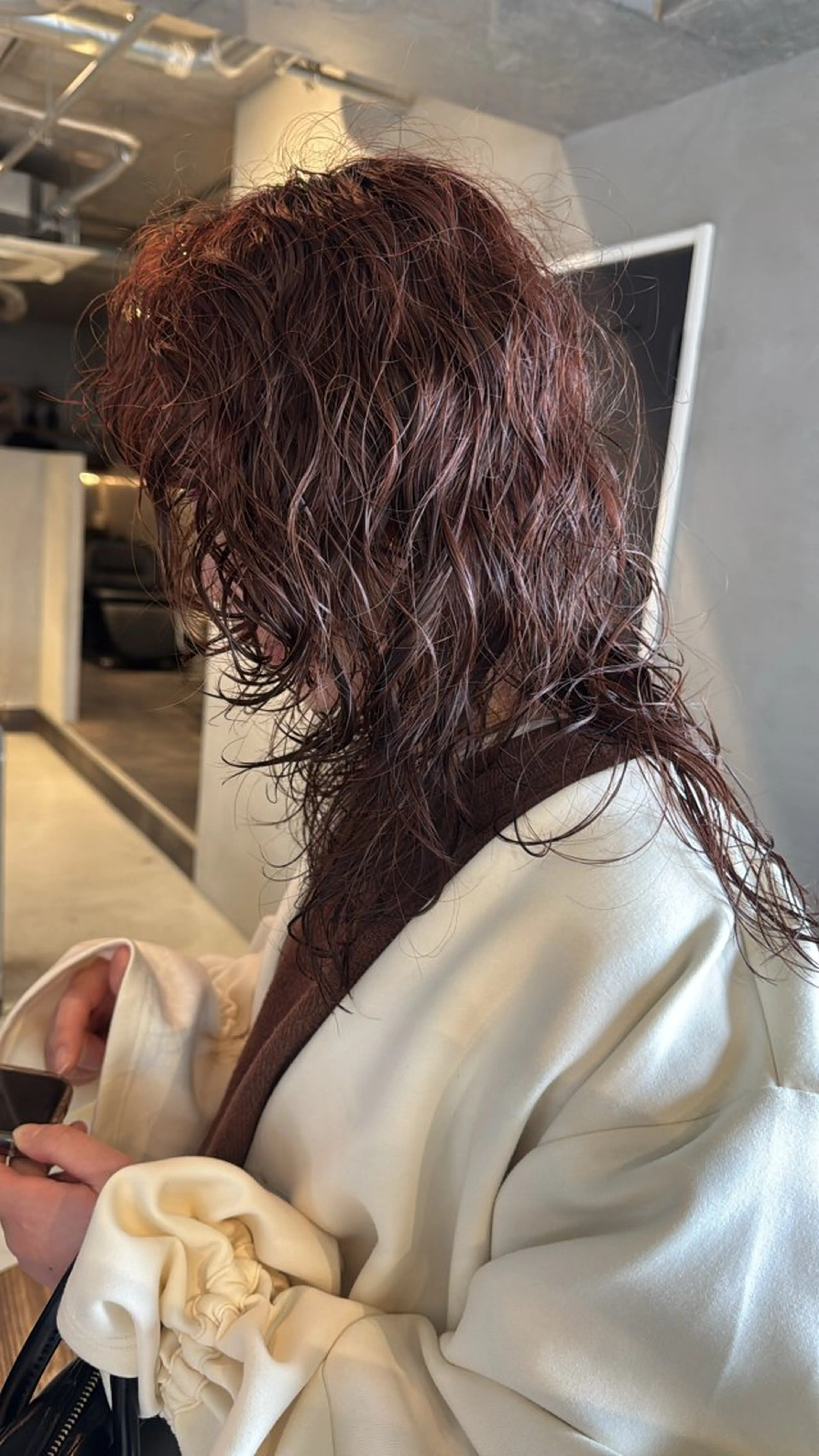 セミロング パーマ セミロングパーマ カラー/パーマ/ 鎌田健/渋谷のヘアスタイル