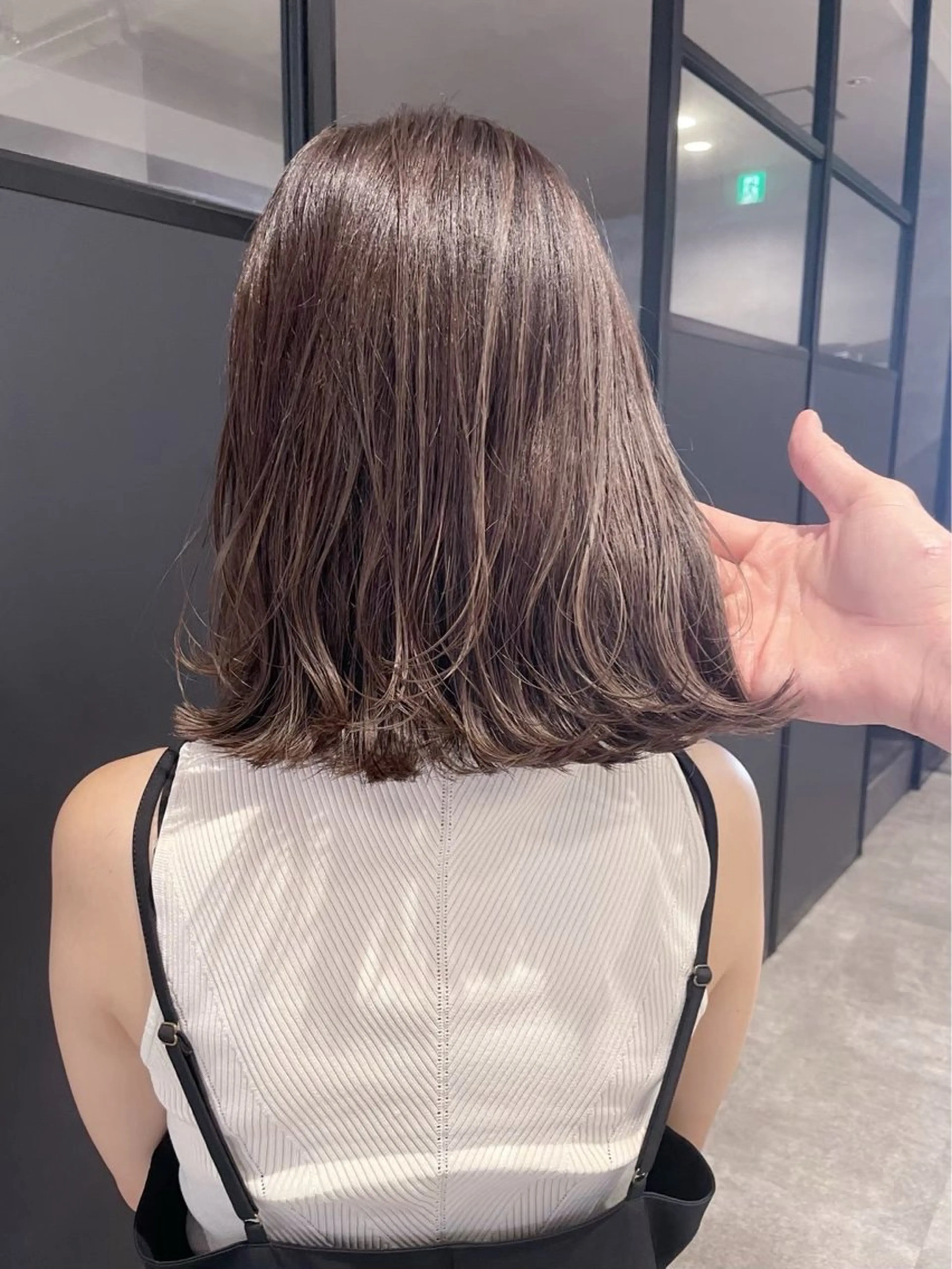 ミディアム saho .のヘアスタイル