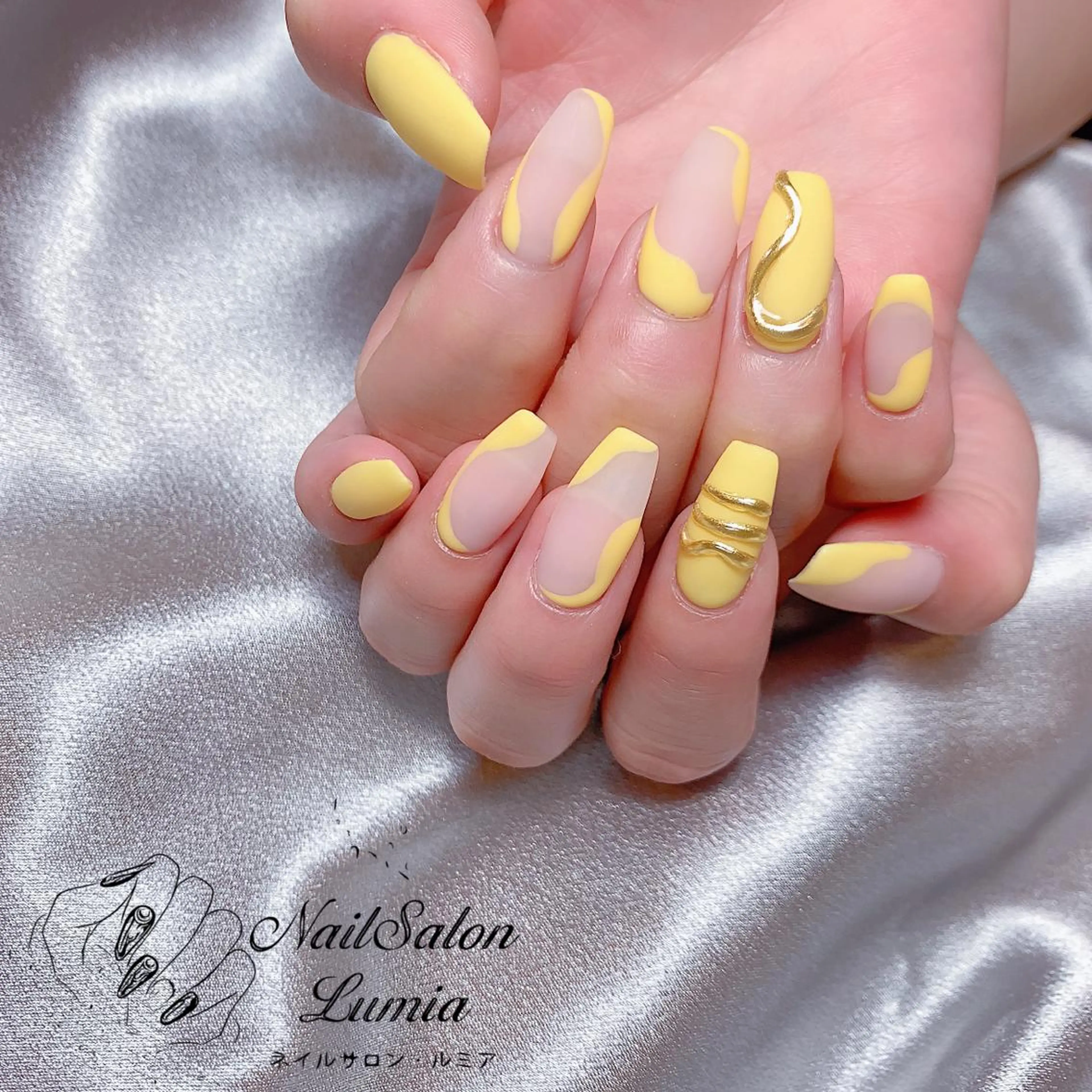 ネイル ハンドネイル ネイルサロン ルミア Lumia 店長のネイルデザイン