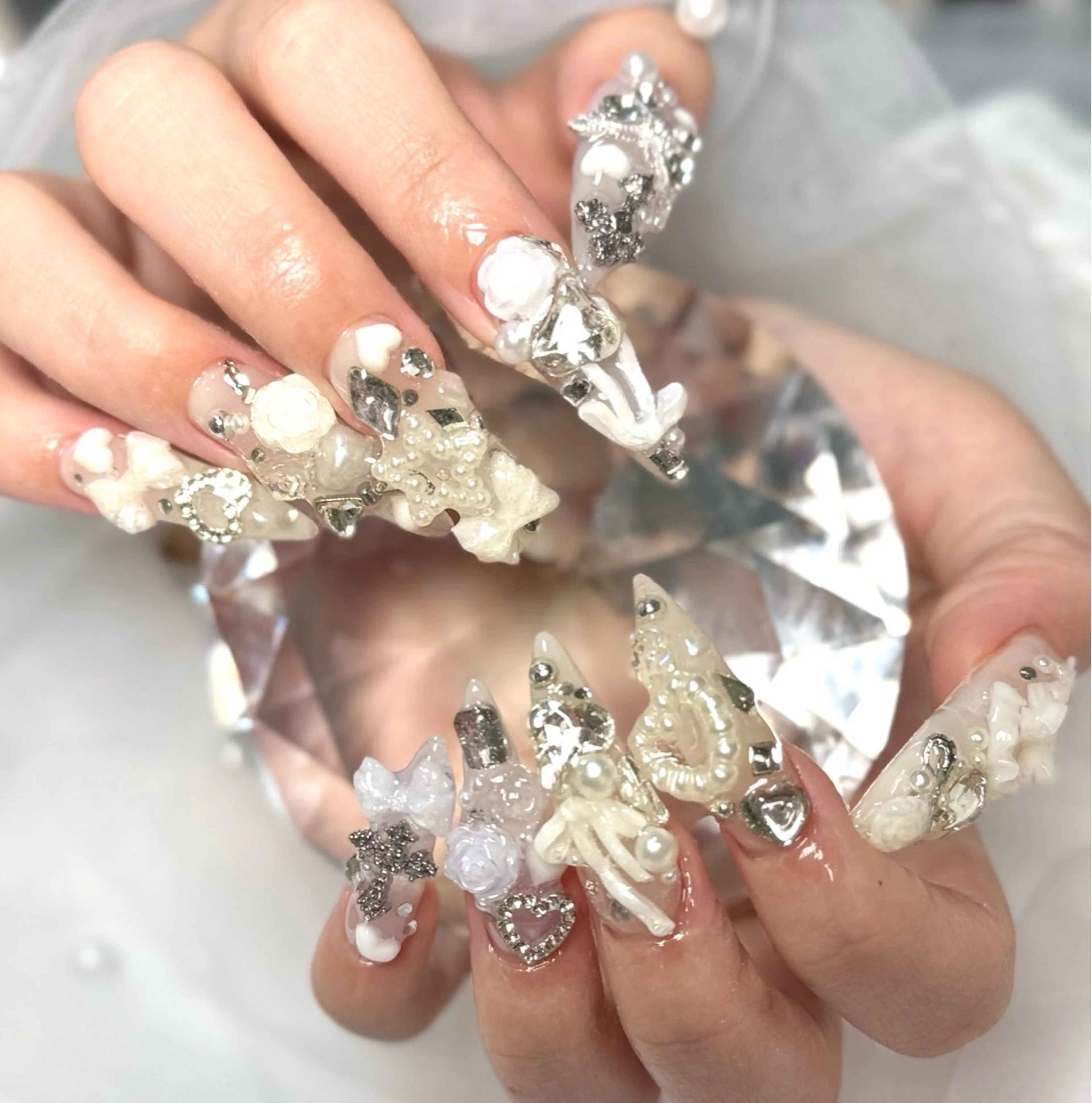 ネイル ハンドネイル salon luge あめ🍬のネイルデザイン