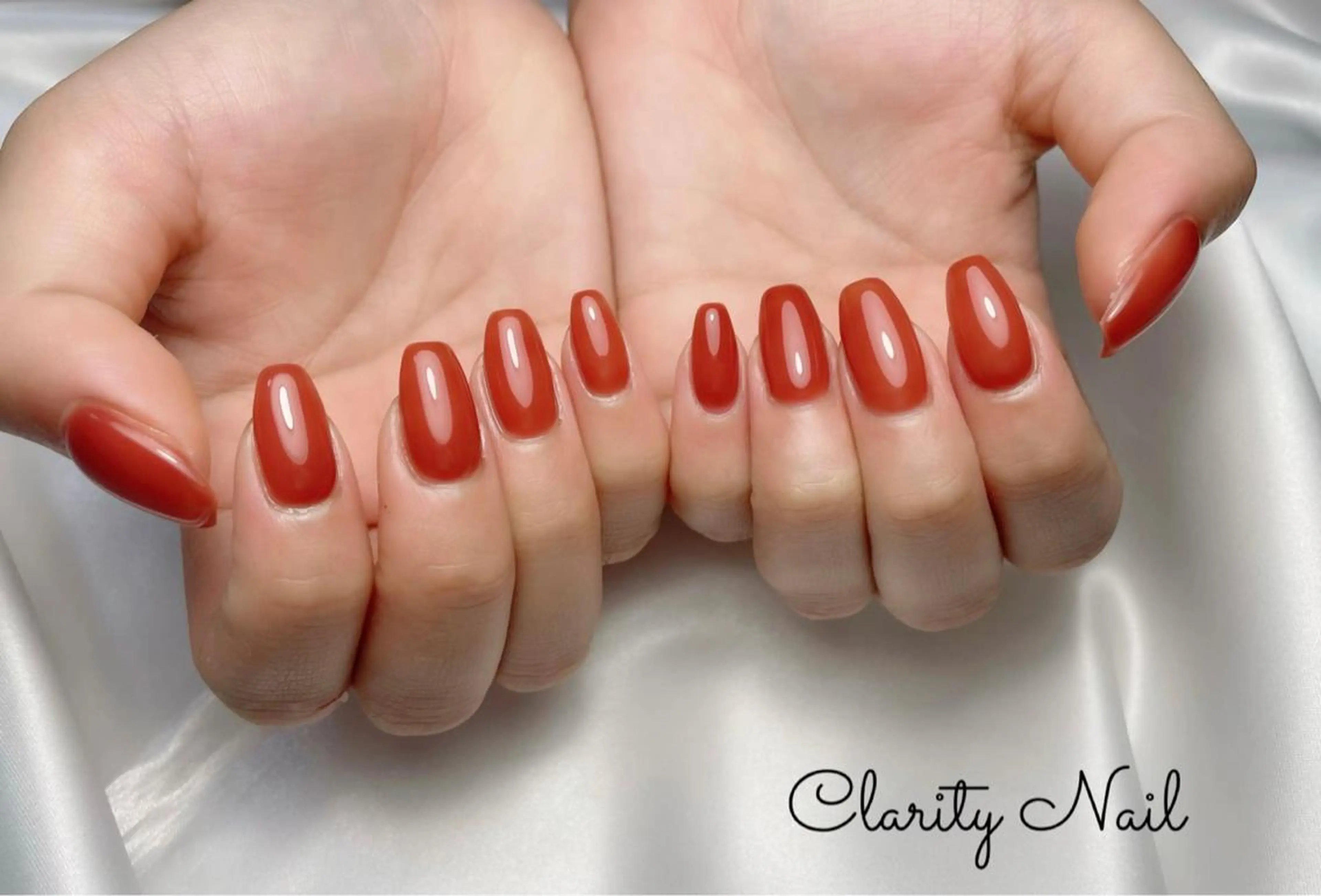 ネイル ワンカラーネイル ハンドネイル Clarity Nailのネイルデザイン