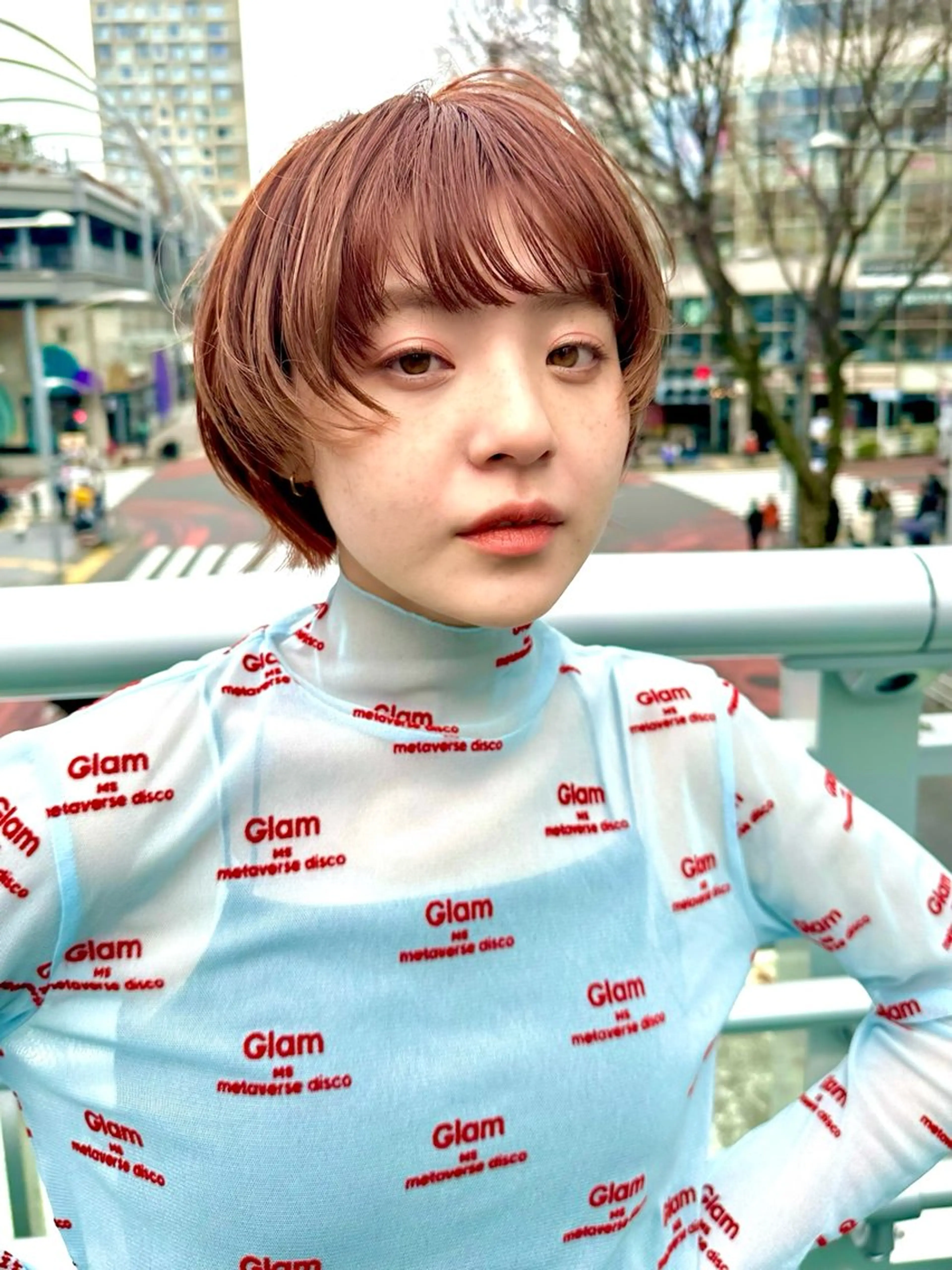 ショート カット ヘアカラー 骨格診断で絶対可愛い ✨丸みショート✨凌弥のヘアスタイル