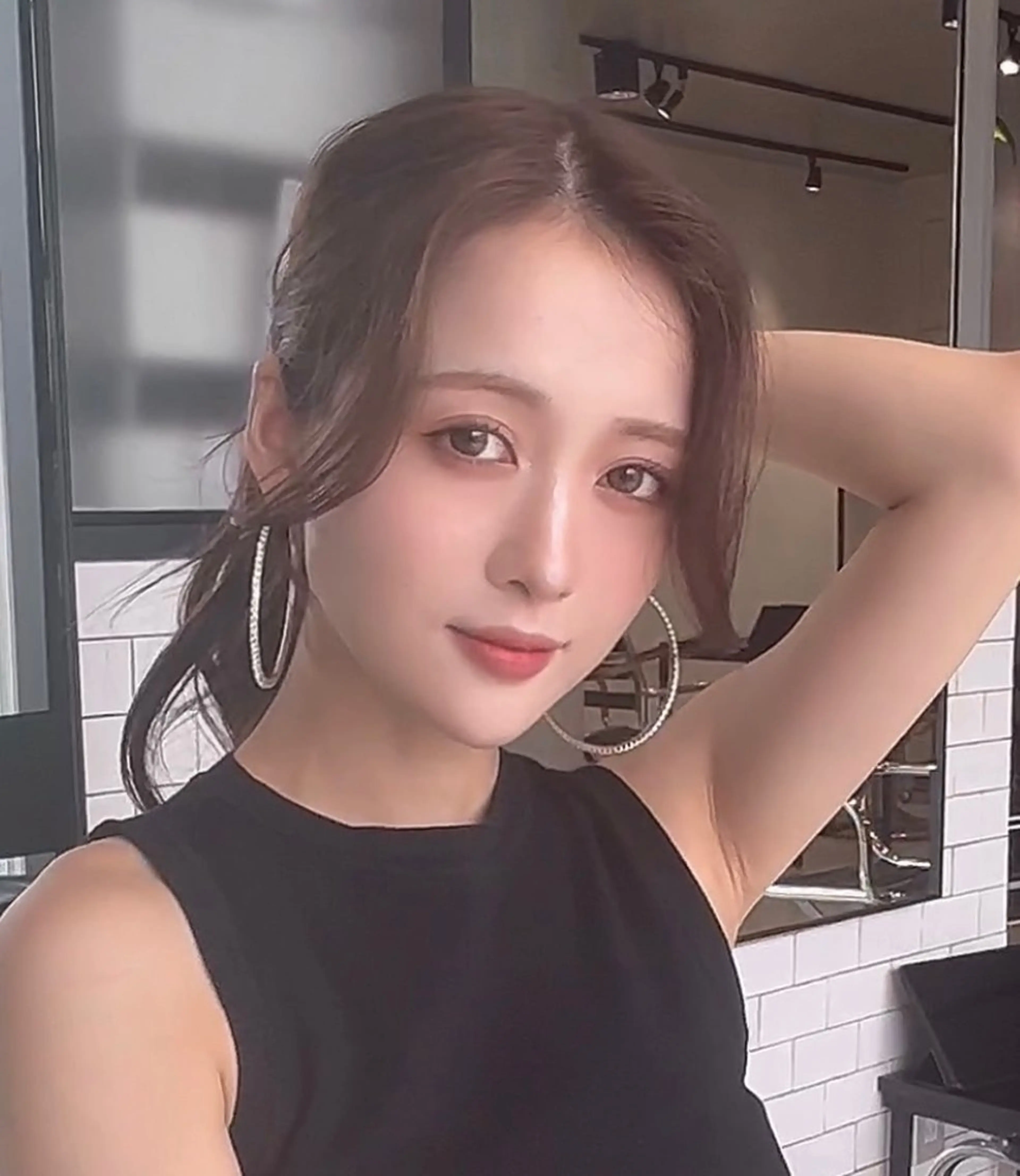 ミディアム カラー カット ヘアカラー トリートメント 🌫️大人韓国ヘア 🌫️naoyaのヘアスタイル