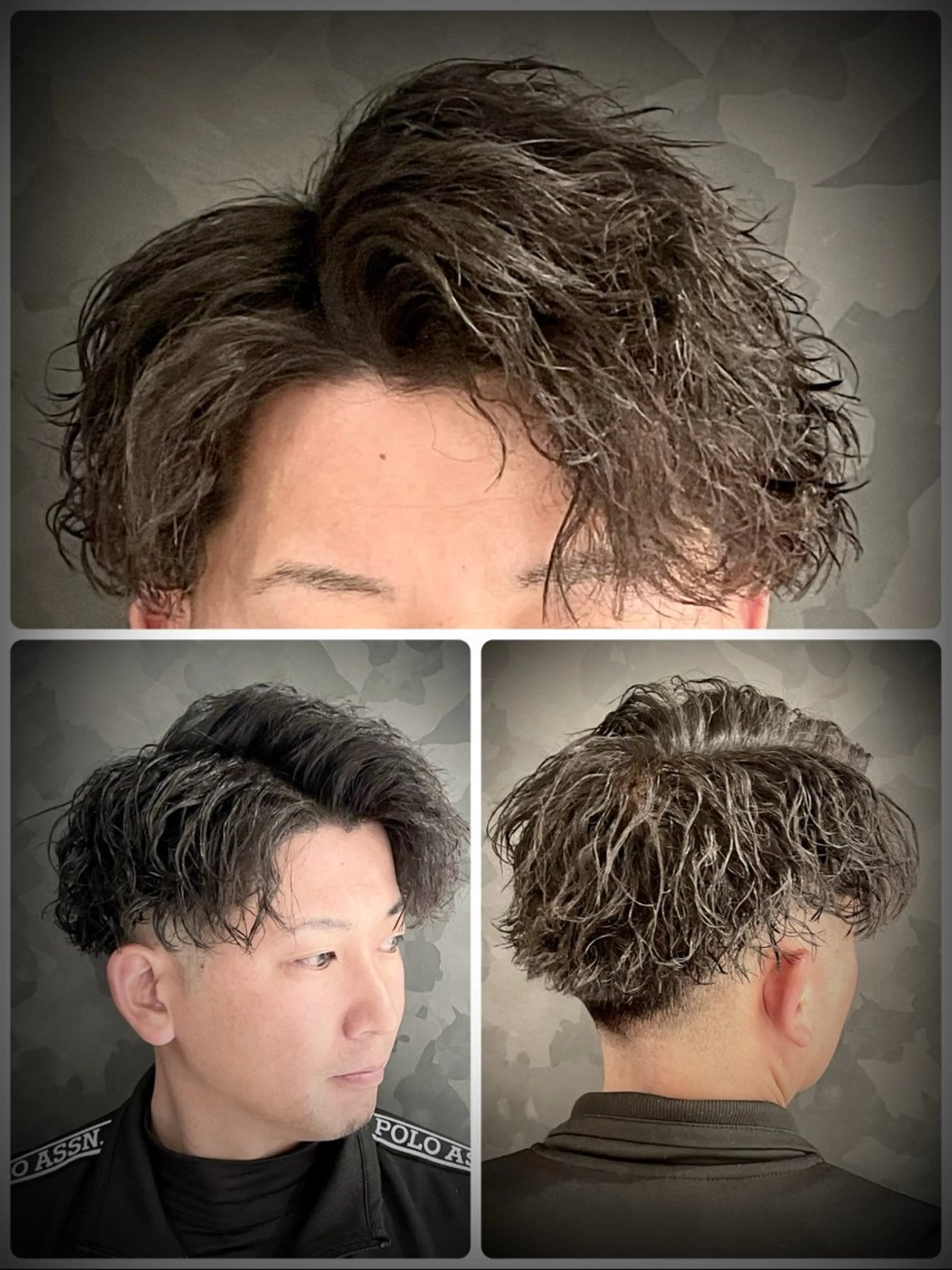 ミディアム パーマ ミディアムパーマ ツイストパーマ 前谷 隆太のヘアスタイル