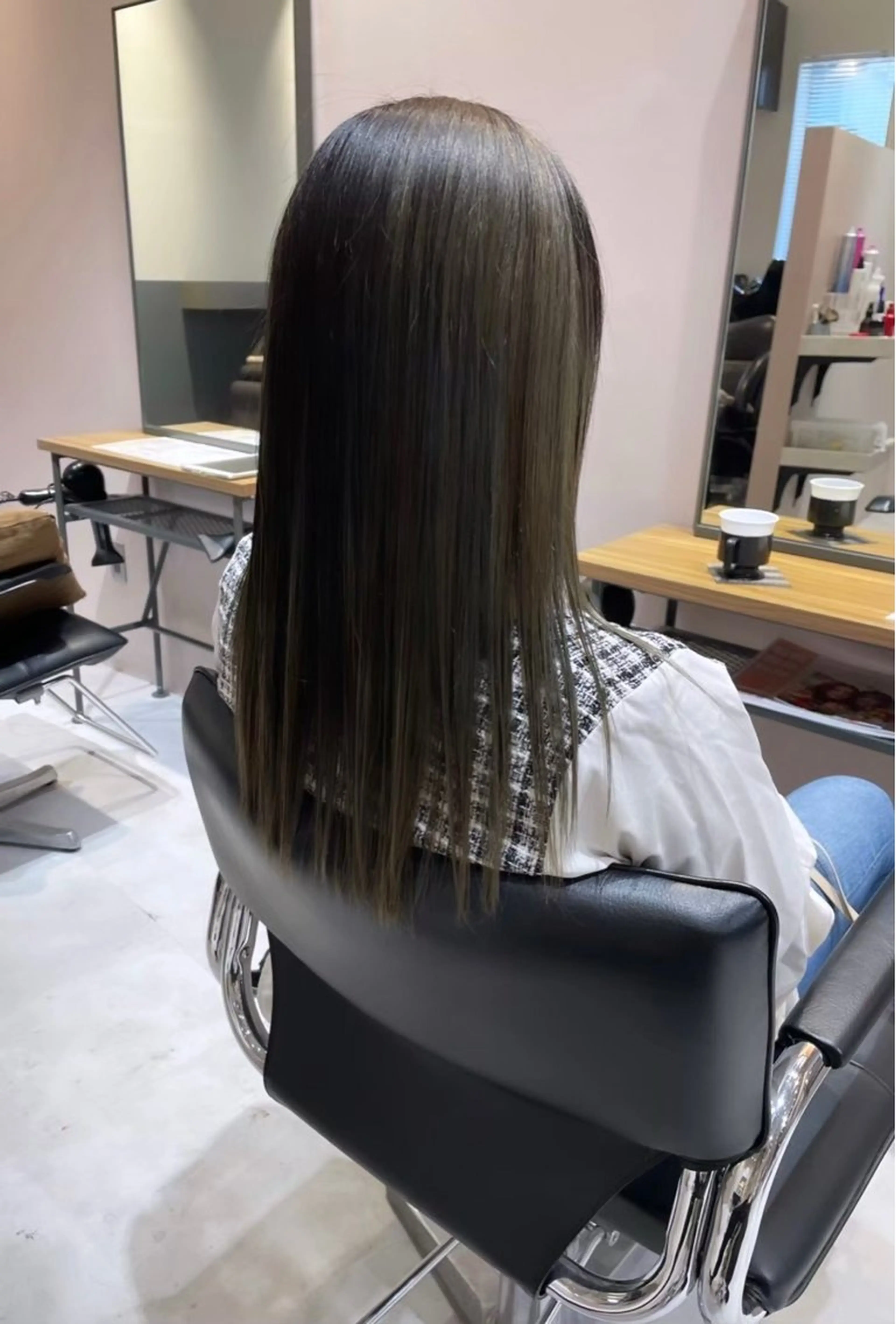 【ミニモ限定】✨カット＋透明感ケアカラー＋2ステップ超音波トリートメント🩵🩷✨の写真