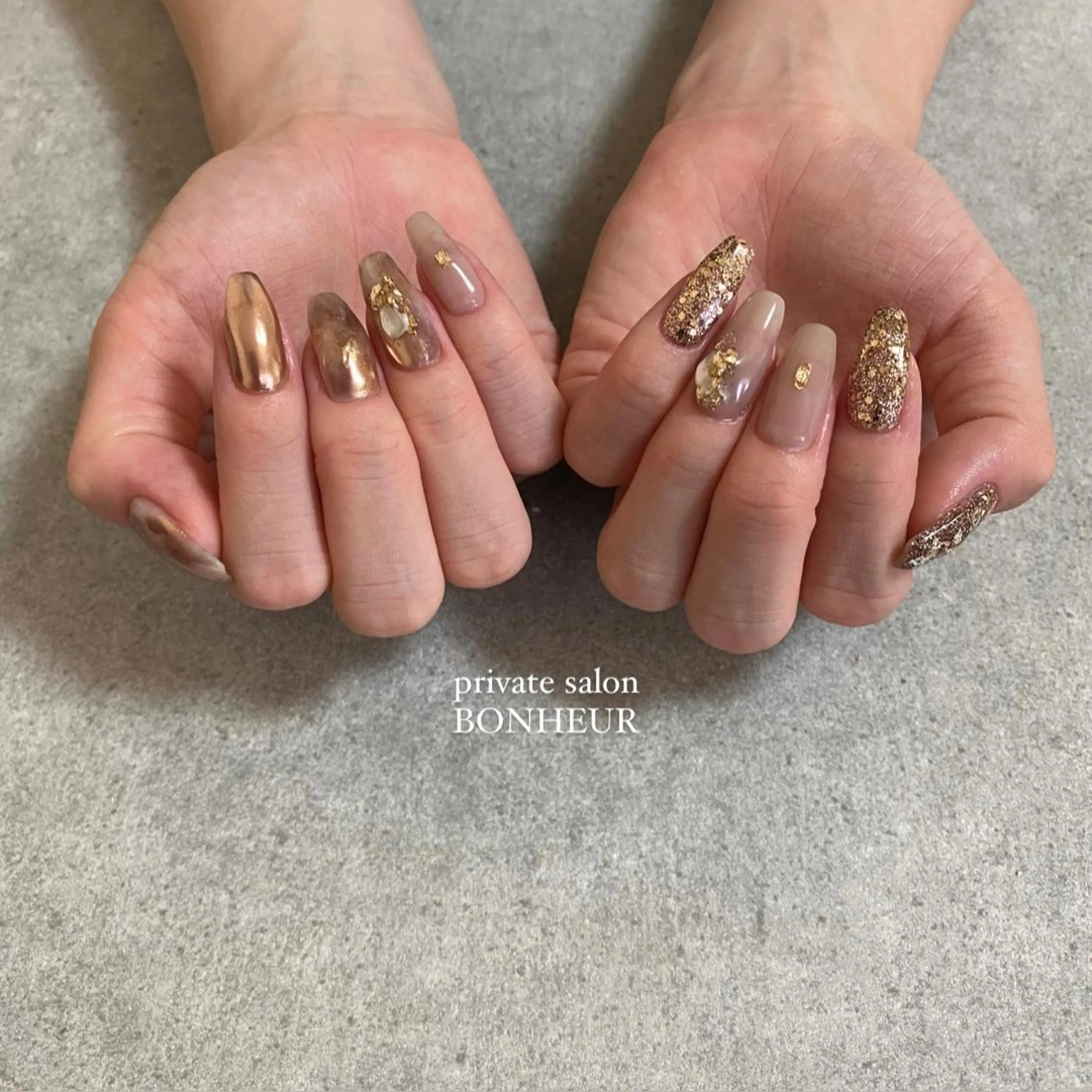 ネイル BONHEUR Annaのネイルデザイン