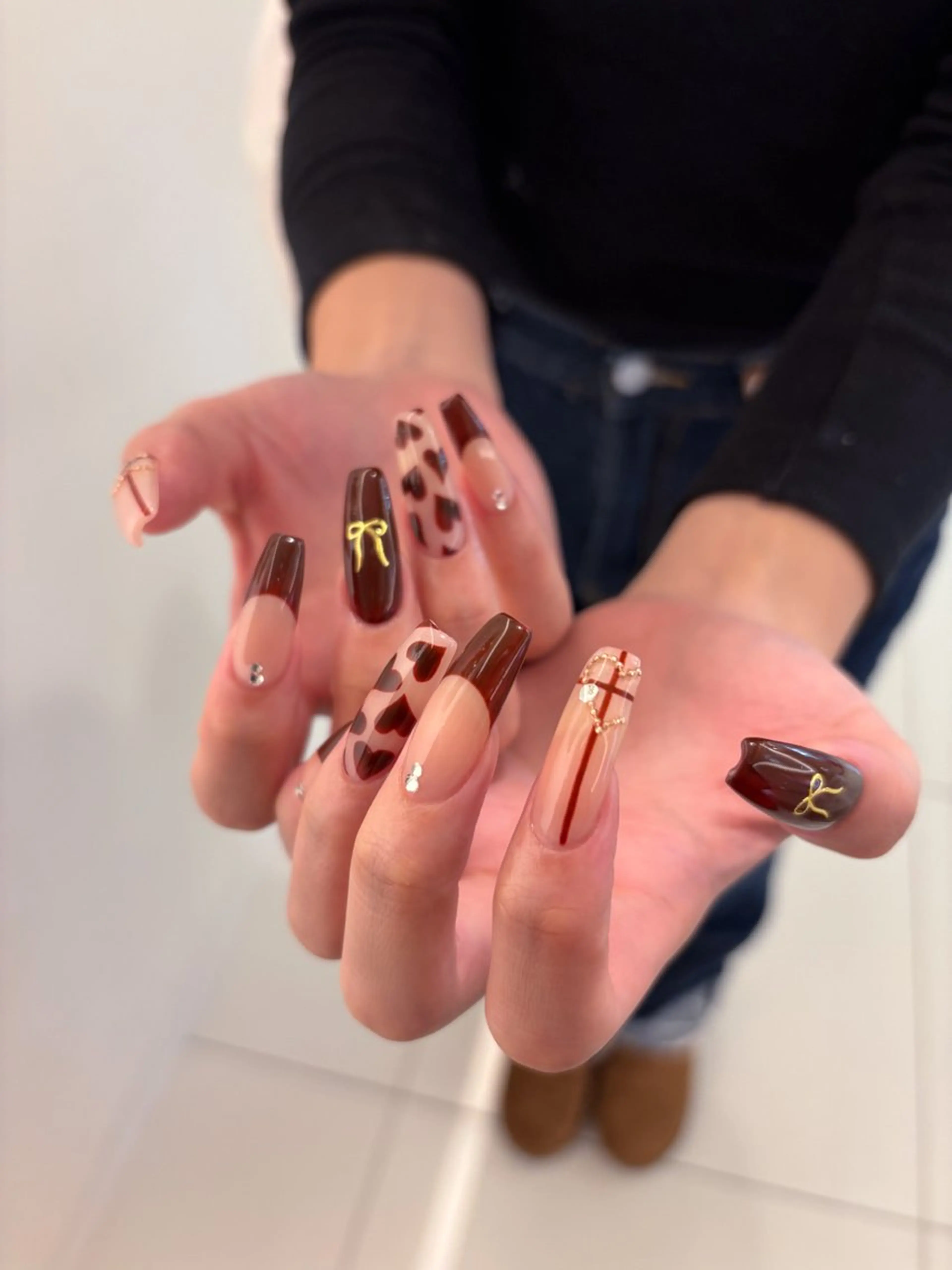 ハンドネイル・アートやり放題コース（持込ok）の写真